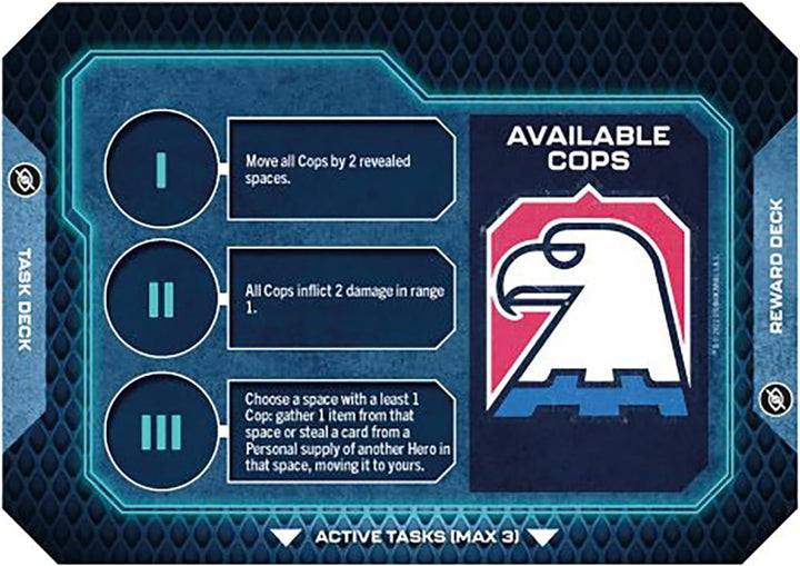 Pendragon Game Studio Escape from New York: US Police Forces Expansion