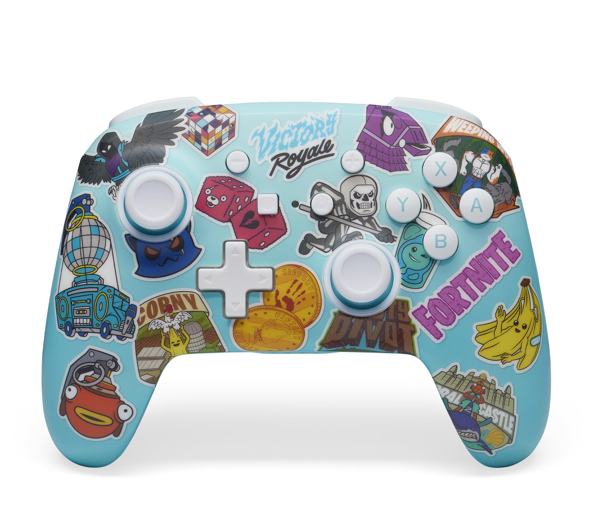 Fortnite Sticker Mania - PowerA Enhanced Wireless Controller for Nintendo Switch 10