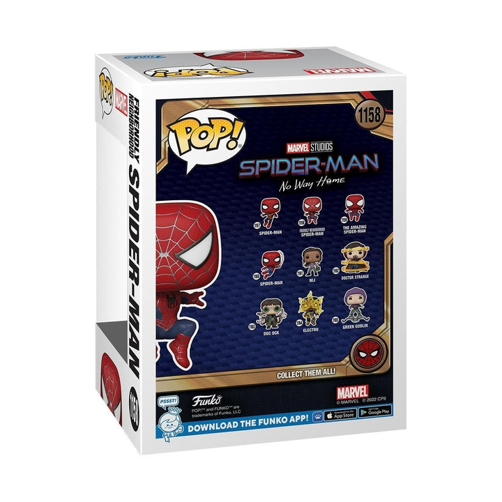 Funko Pop! Marvel Spider-Man: No Way Home - Spider-Man Leaping Vinyl Figure (67607)