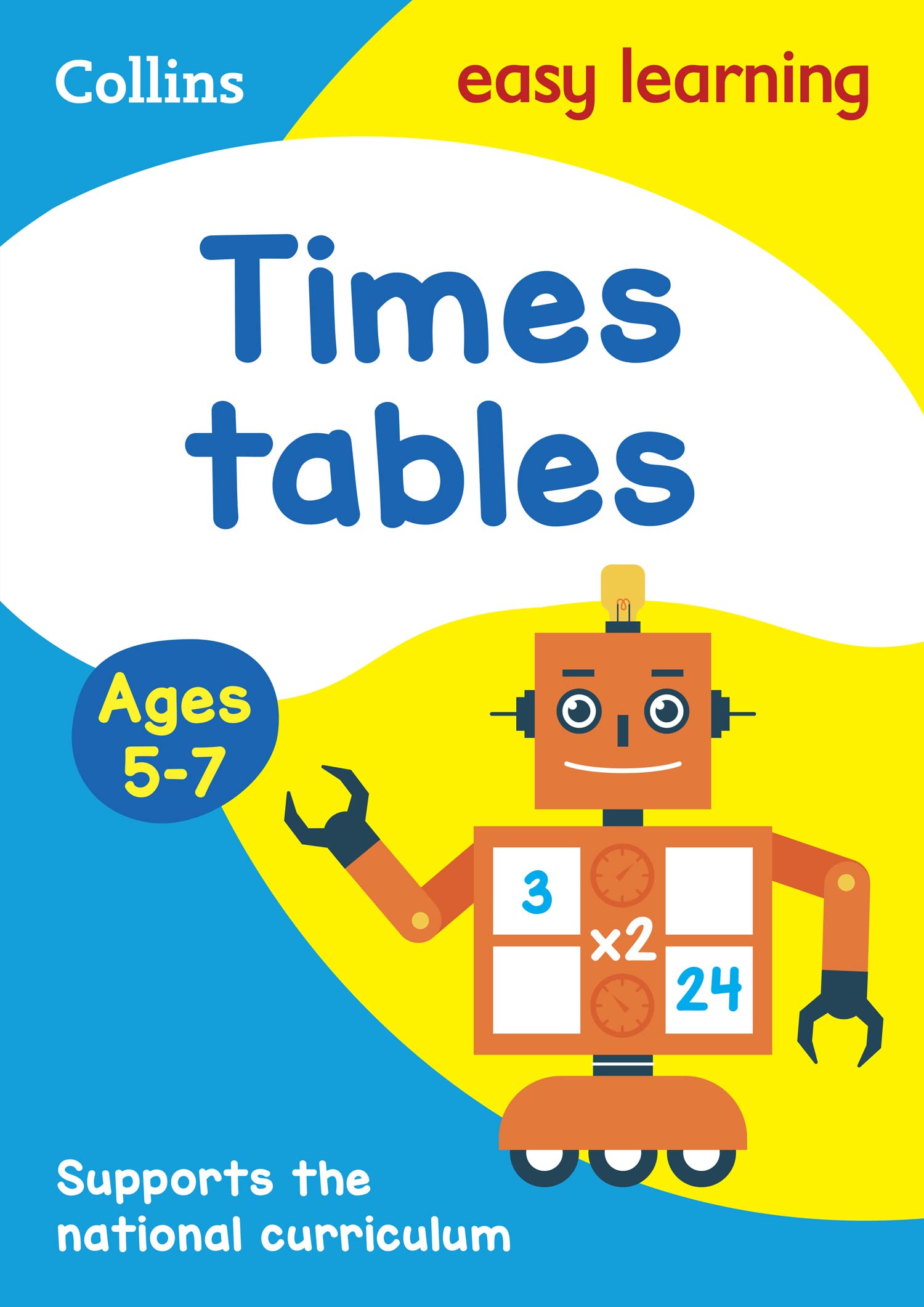 Collins Times Tables Ages 5-7 - Maths Practice Book | KS1 | English 1