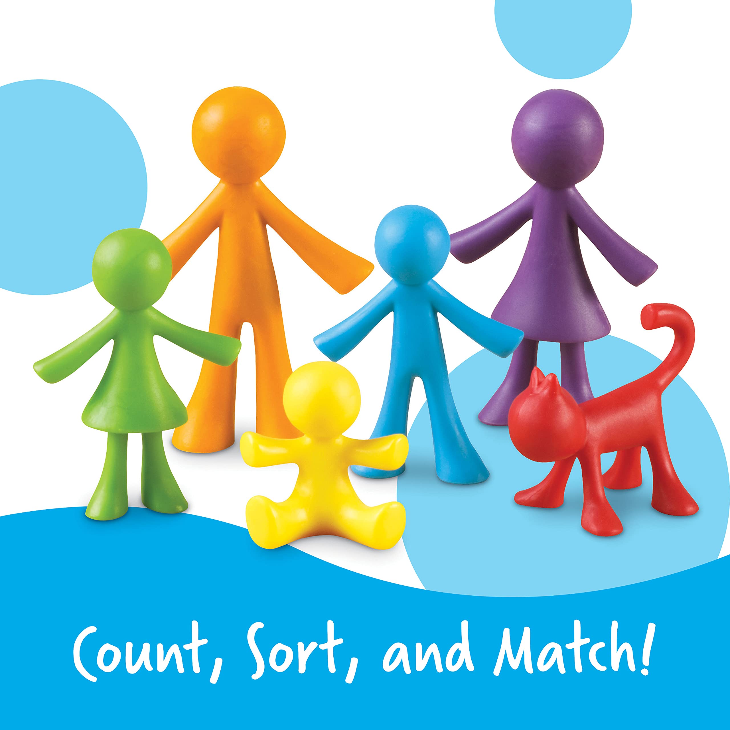 Learning Resources All About Me Family Counters - 72 Pieces for Counting, Sorting & Social-Emotional Learning 3