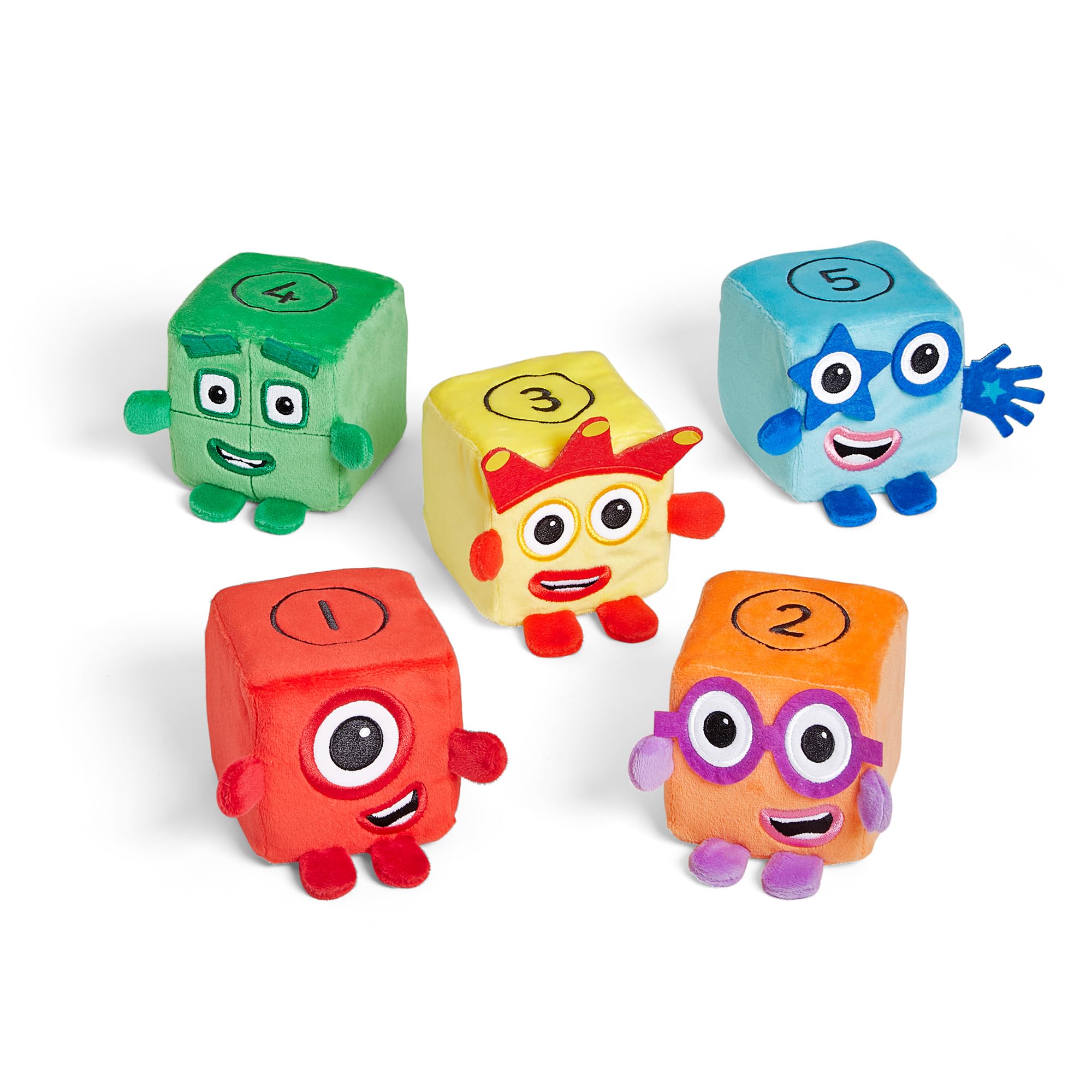 Learning Resources Numberblocks Blocklets One to Five Soft Plush Set - Ages 18 Months+ 2
