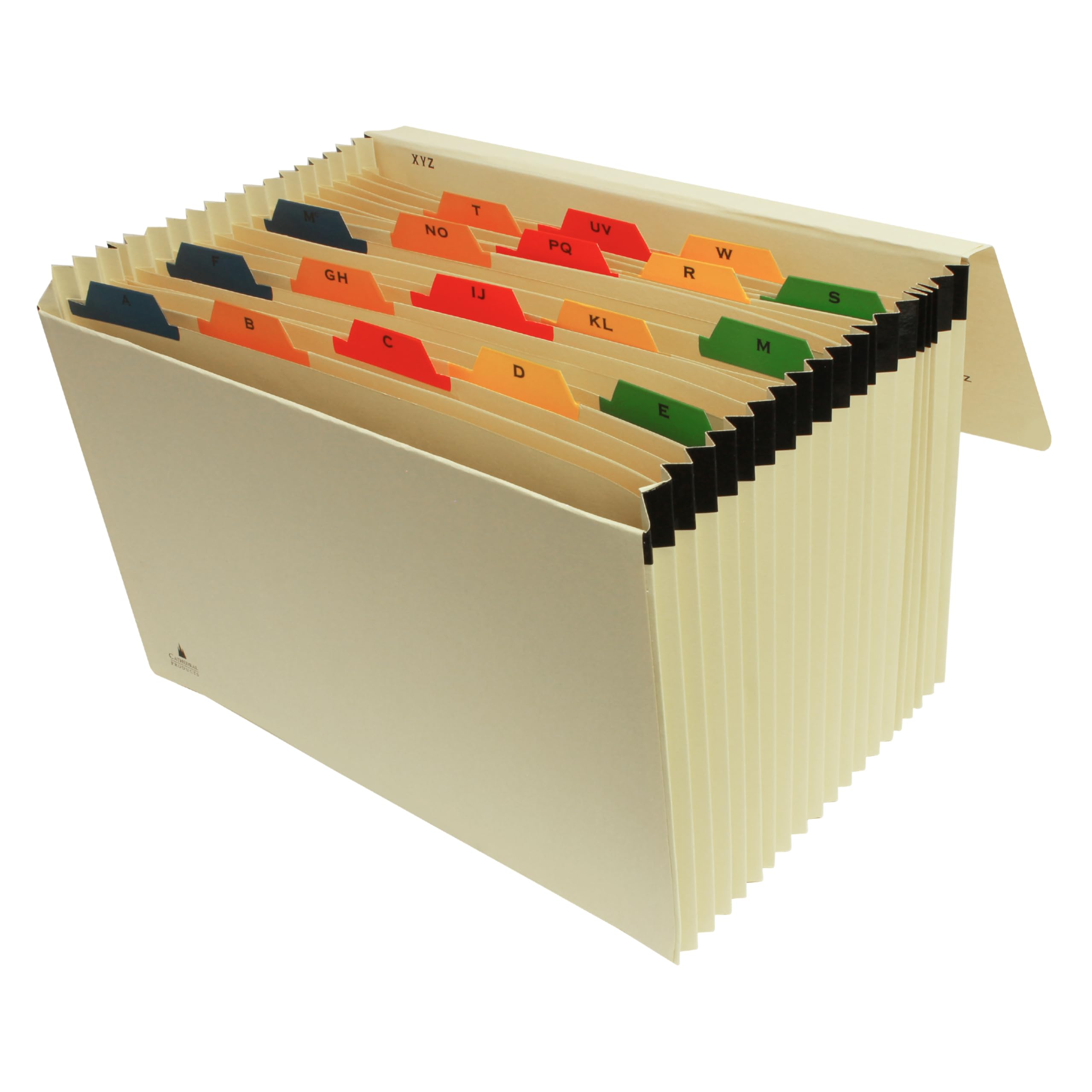 Cathedral Products A-Z Expanding File Wallet | 19 Mylar Reinforced Pockets | A4 & Foolscap Compatible 5