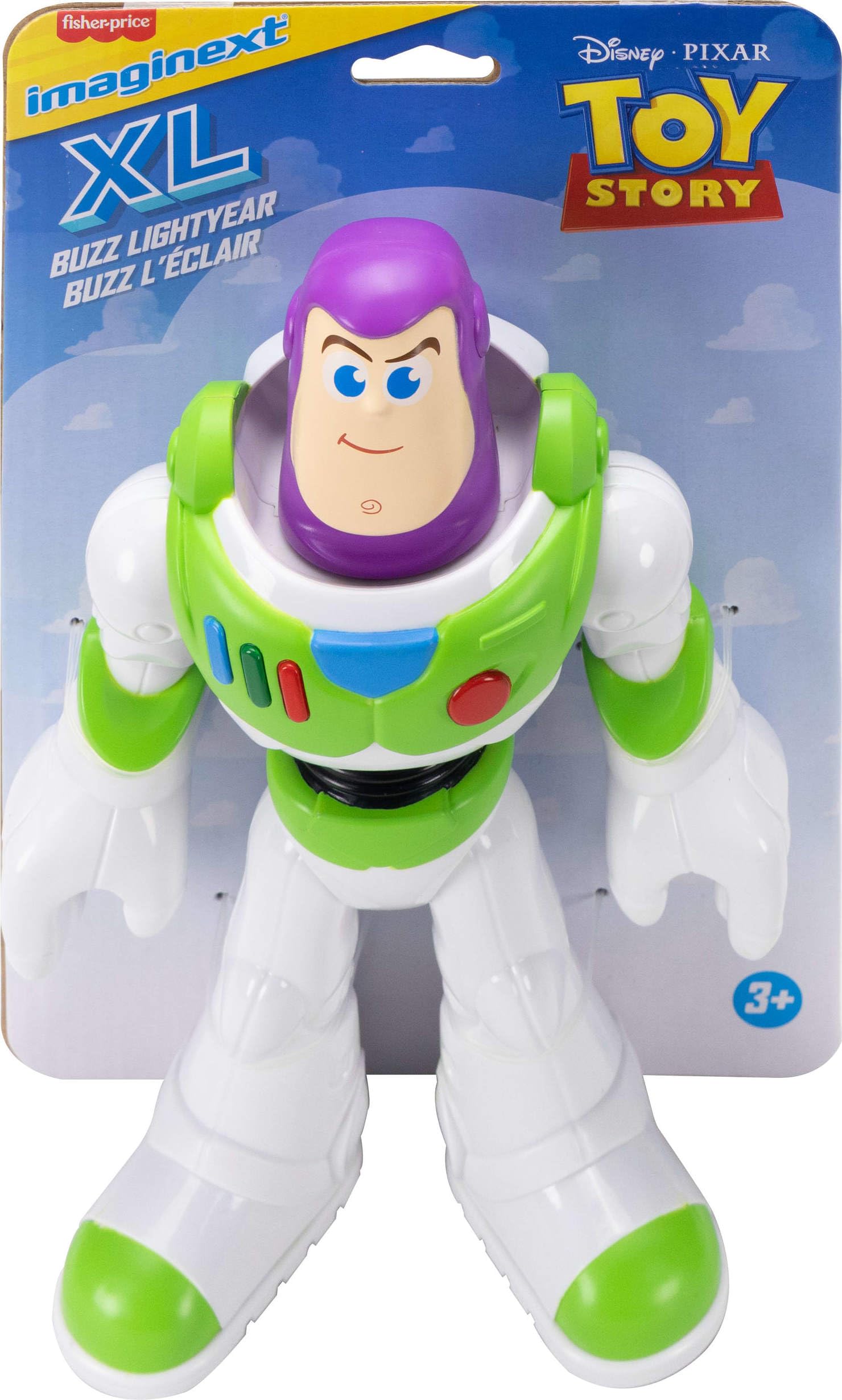 Fisher-Price Imaginext XL Buzz Lightyear Action Figure - 9-inch Articulated Figure | JMD32 7