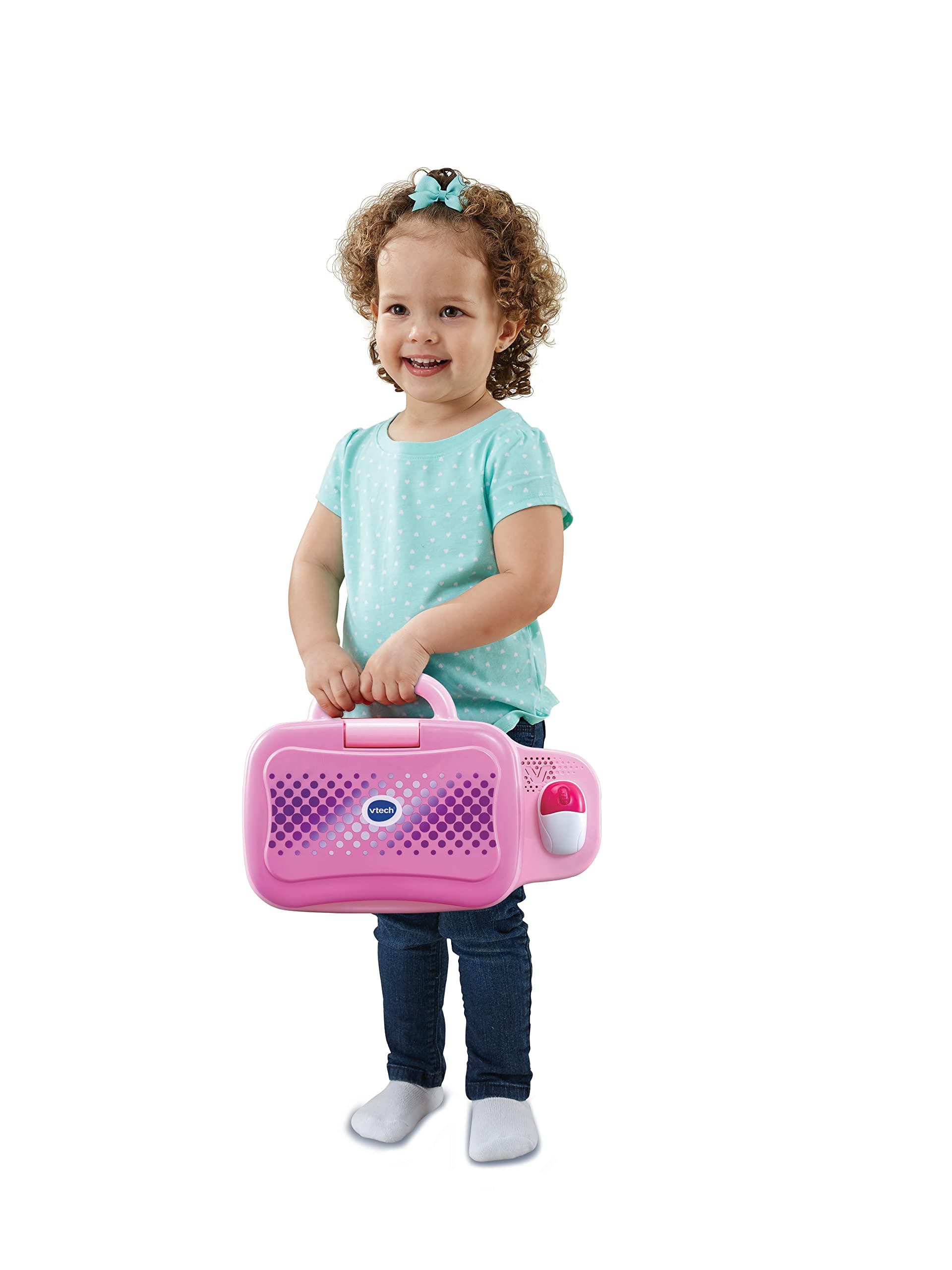 VTech Toddler Tech Laptop - Interactive Educational Computer Toy for Ages 2-5 5