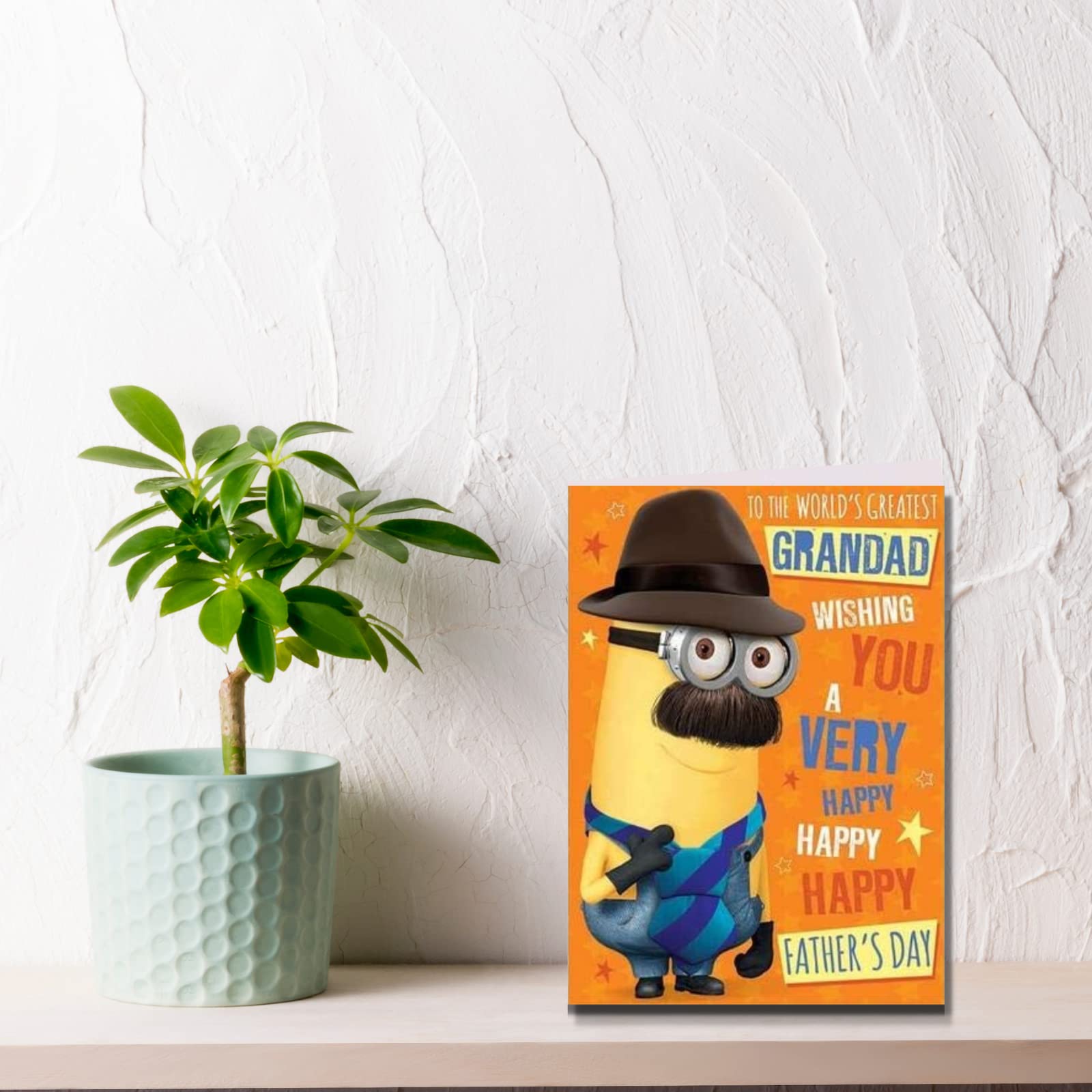 Danilo Promotions LTD Despicable Me Grandad Father's Day Card | FSC Certified | Multi Color 4