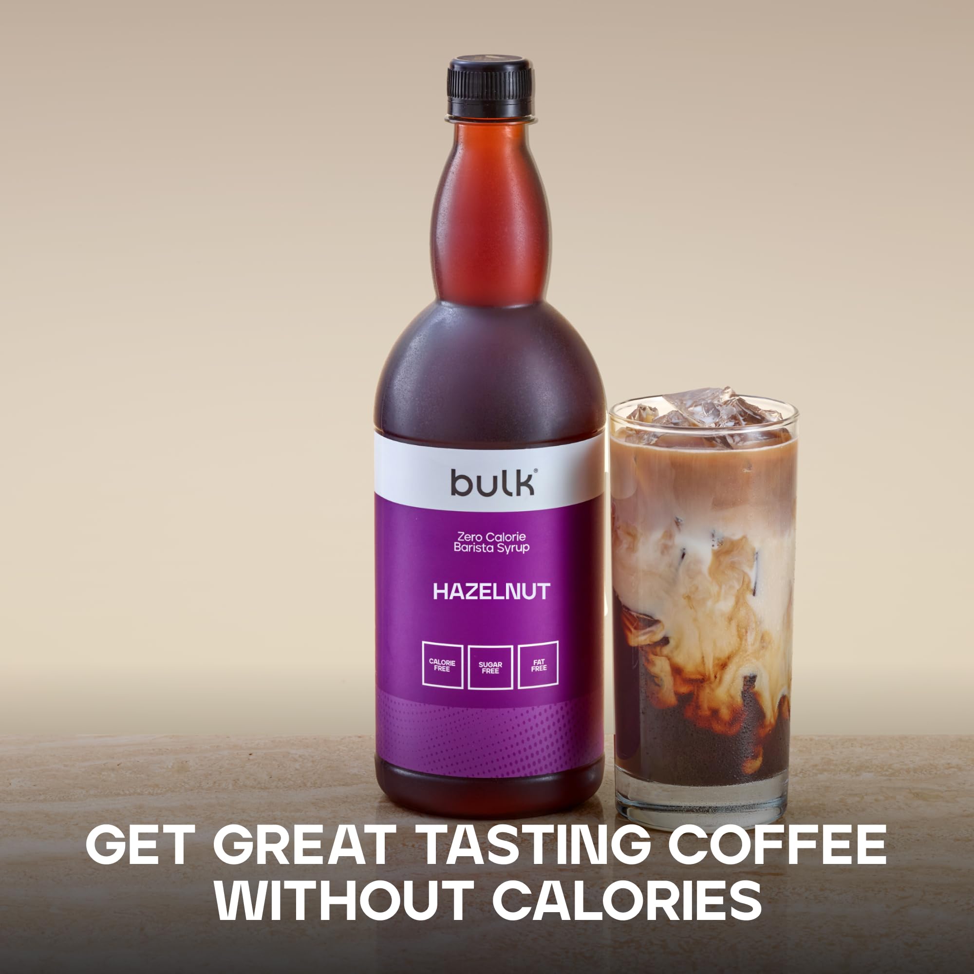Bulk Zero Calorie Barista Syrup - Hazelnut Flavor | 1 Litre | Sugar & Fat Free 2