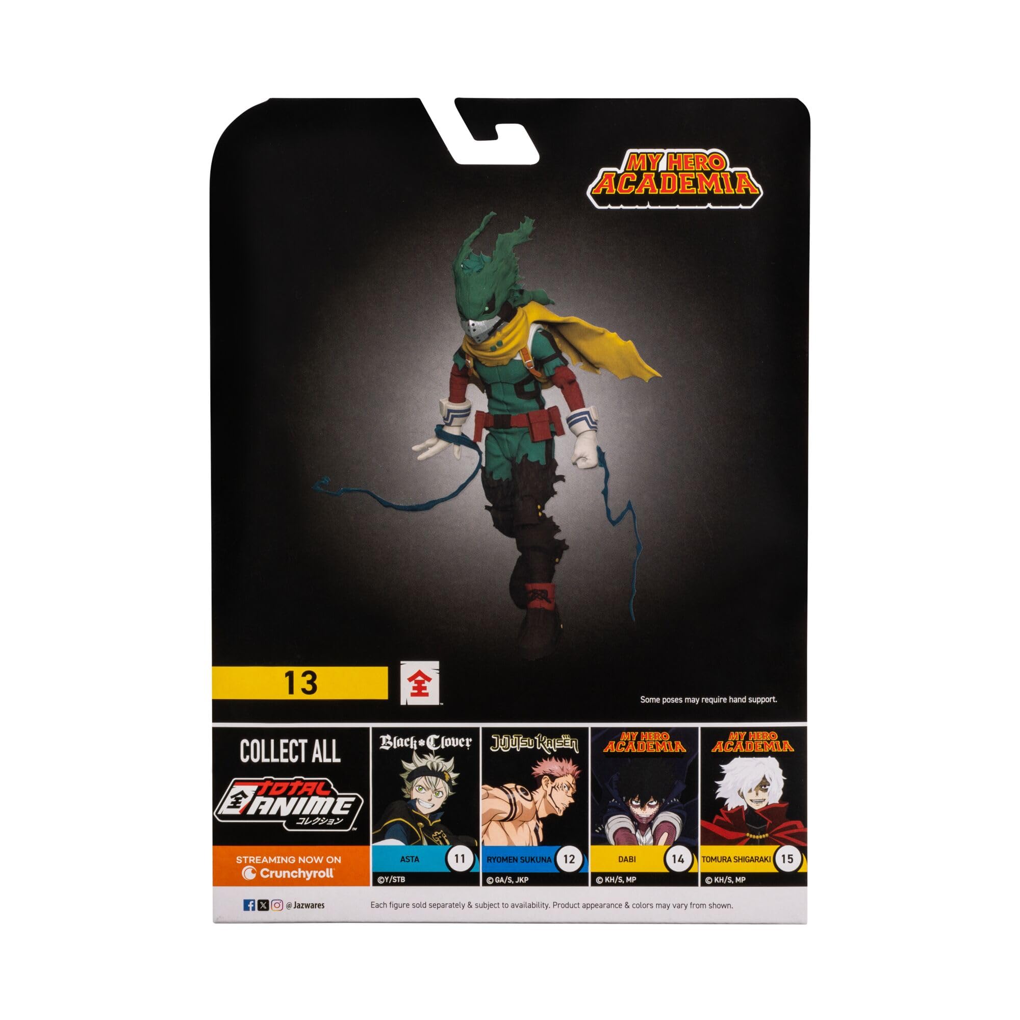 Total Anime Izuku Midoriya Figure - 6.5-Inch Collectible | 30+ Points of Articulation | Classic Edition 7