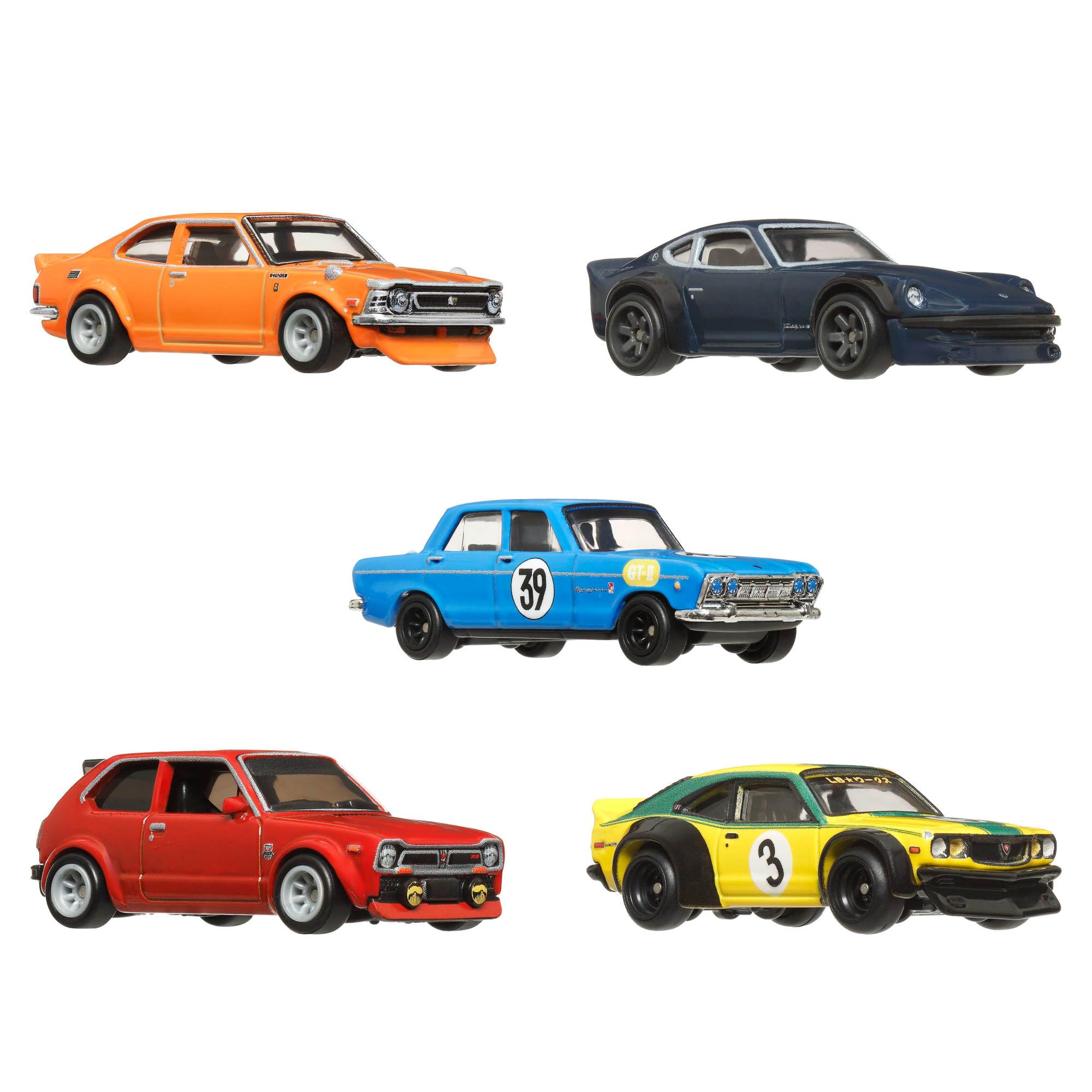 Hot Wheels Premium Car Culture Japan Historics 4 Set - 5 Die-Cast Vehicles | 1:64 Scale 6