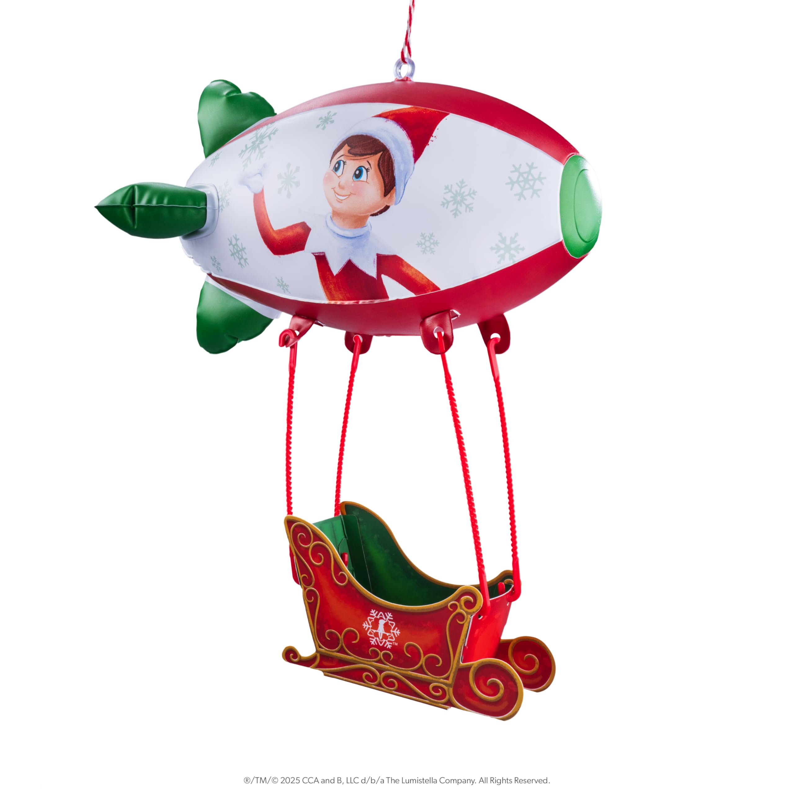The Elf on the Shelf Polar Props Peppermint Blimp Ride - Limited 20th Anniversary Edition 5