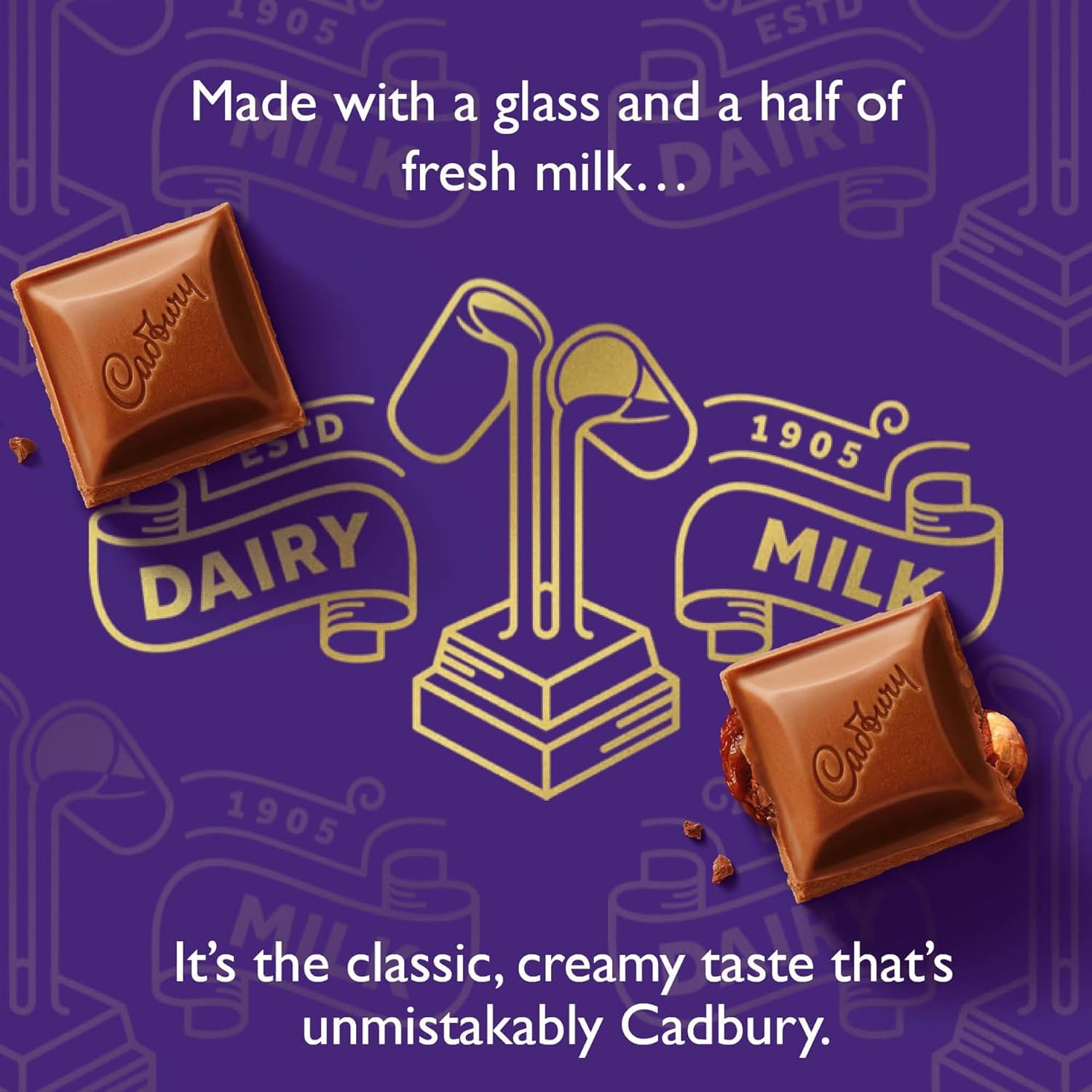 Cadbury Dairy Milk Caramel Chocolate Bar, 180g 7