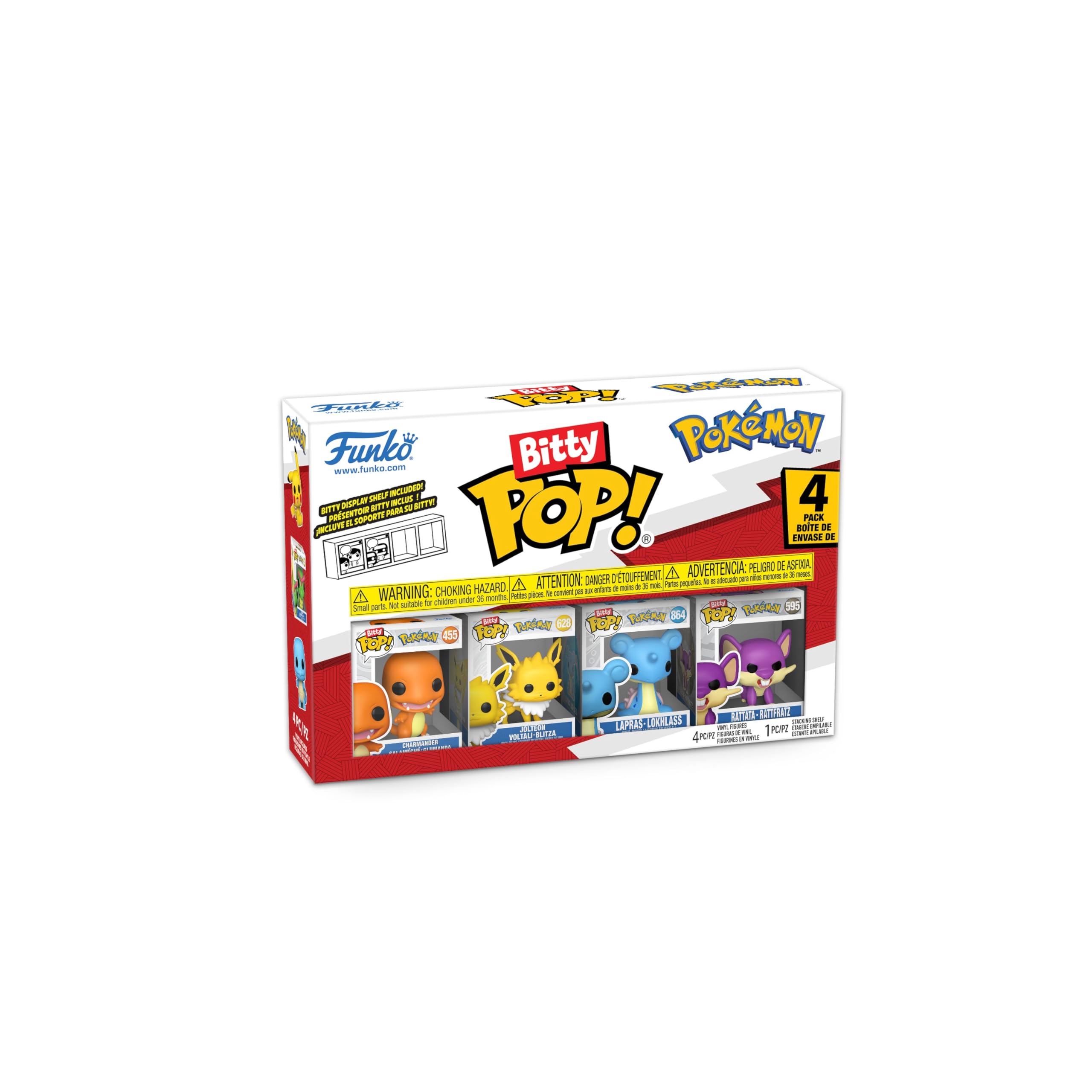 Funko Bitty Pop! Pokemon - Charmander 4PK Mystery Mini Figures | Vinyl | 0.9-inch