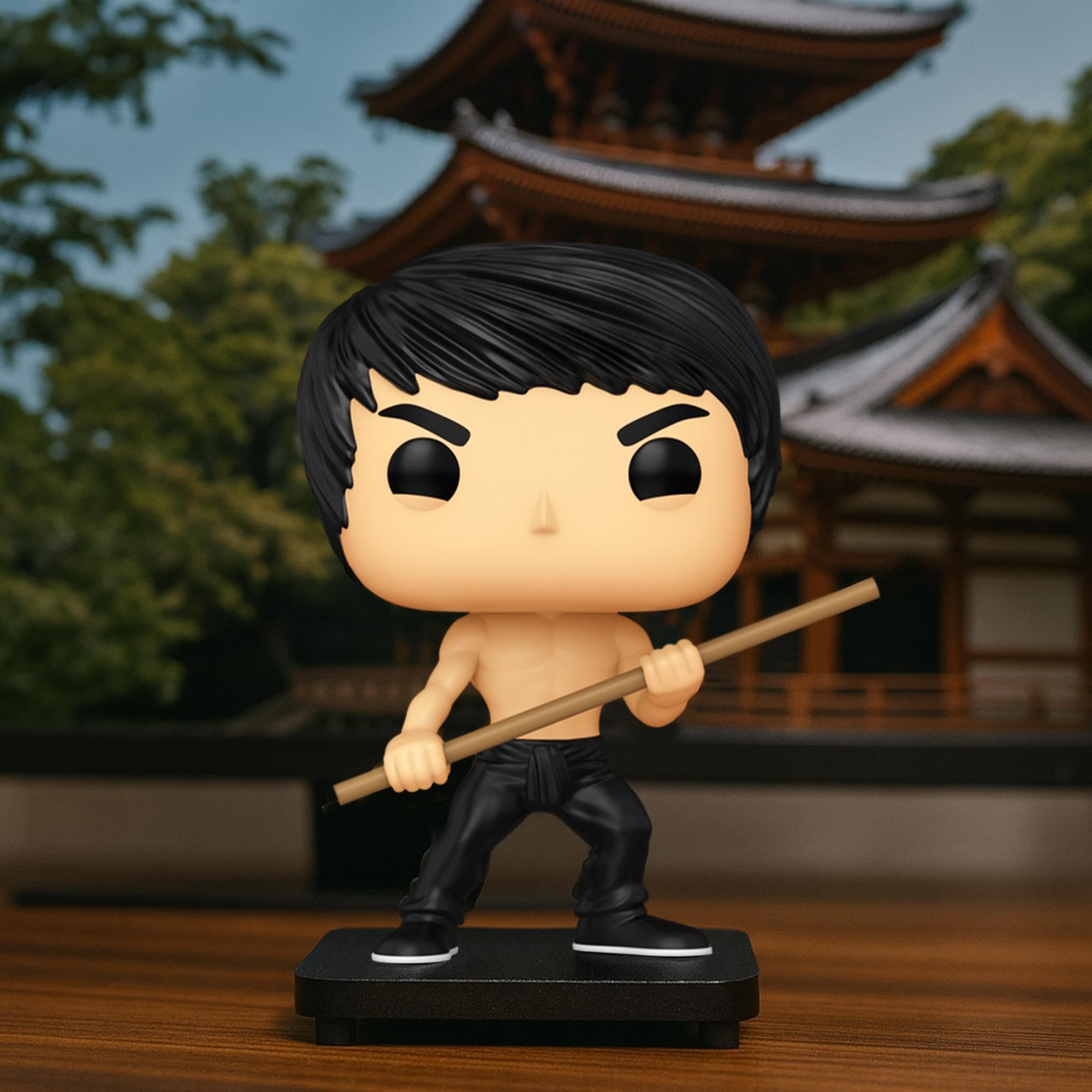 Funko Pop! Icons: Bruce Lee Collectible Vinyl Figure | 3.75 Inches | Multicolored