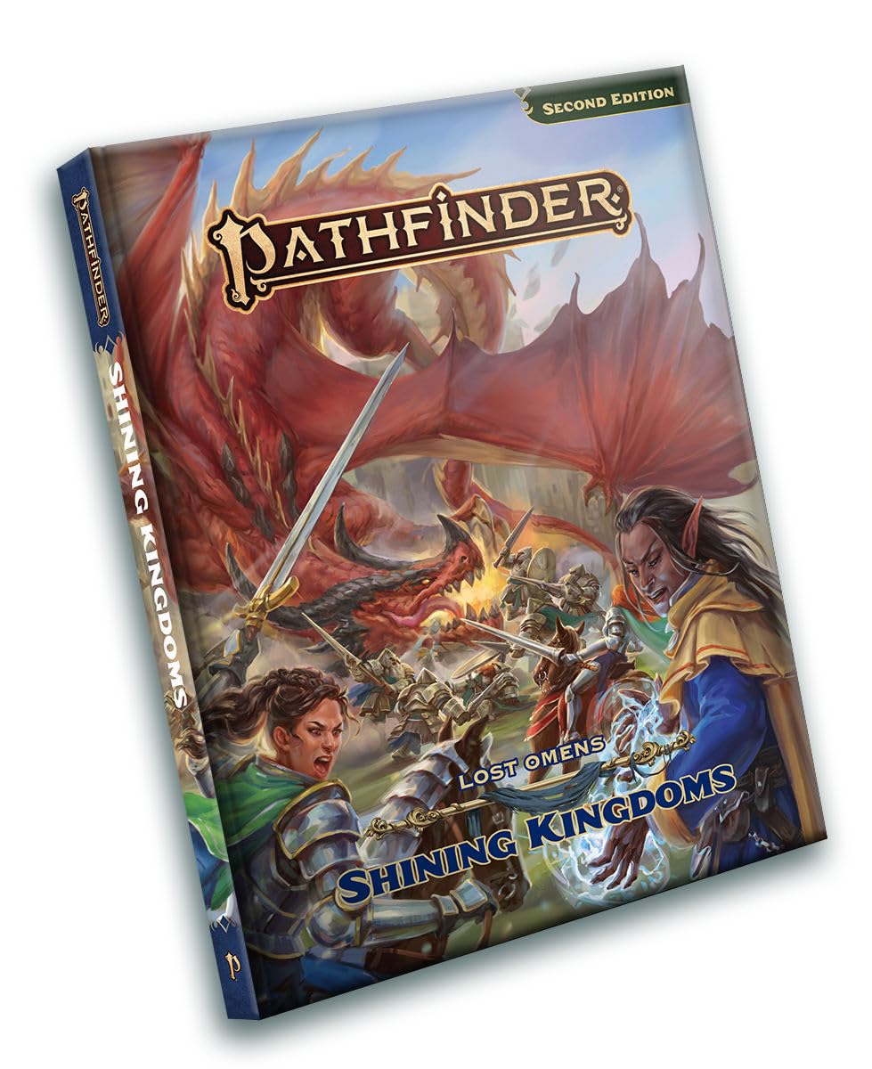 Paizo Pathfinder Lost Omens Shining Kingdoms (P2) Reference Book | Hardcover | English