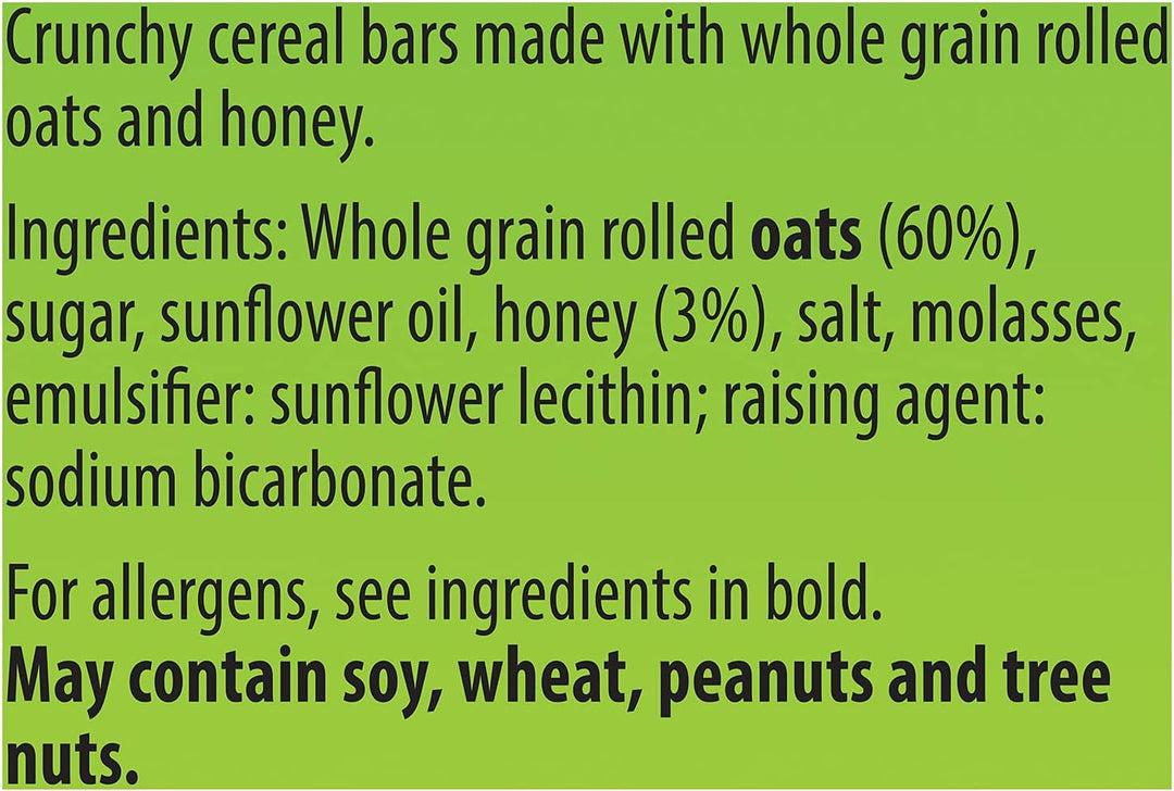 Nature Valley Crunchy Oats & Honey Cereal Bars - Pack of 5 (50 Bars Total)