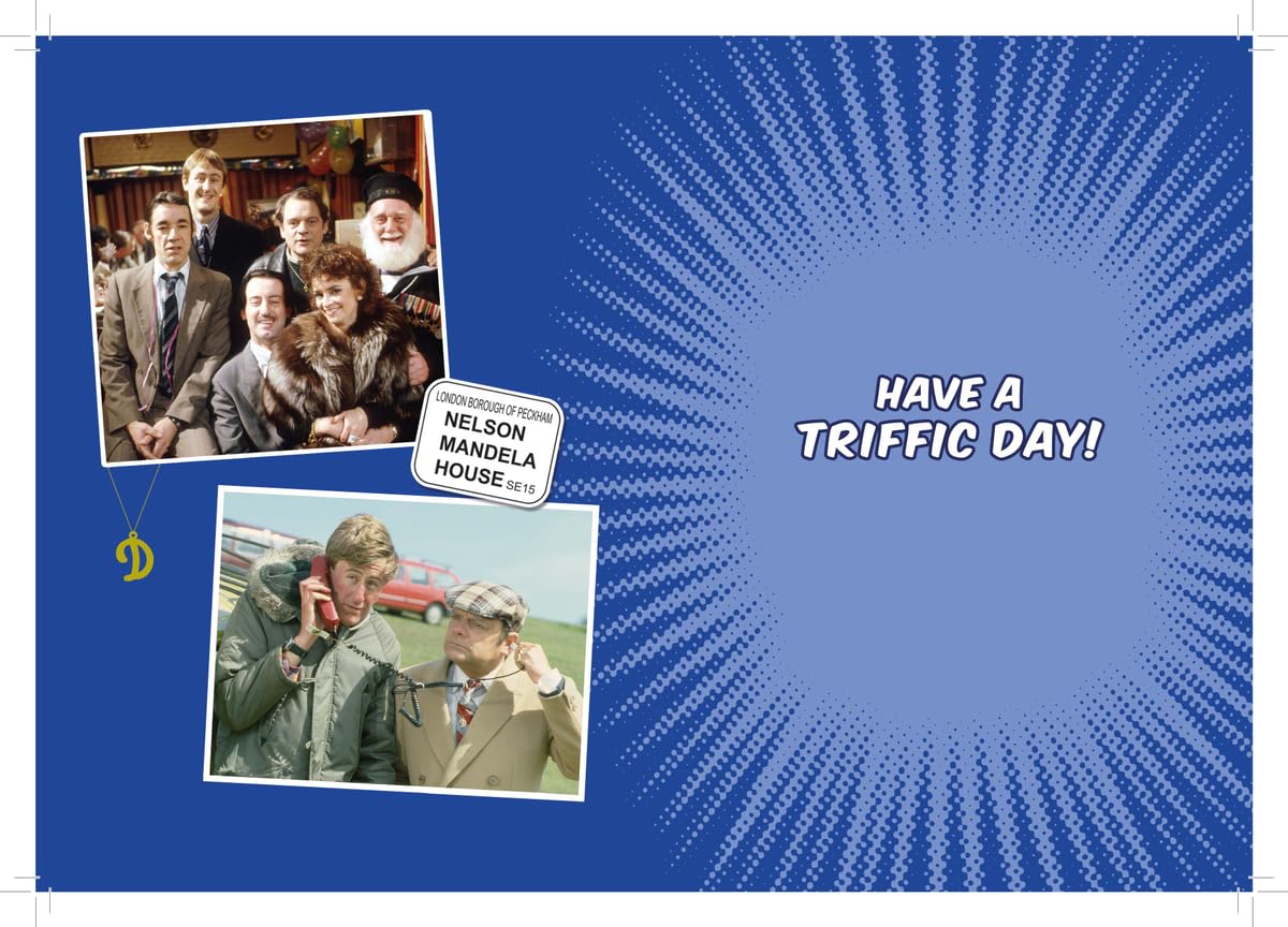 Danilo Promotions LTD Only Fools and Horses 'Happy Birthday Dave' Birthday Card | Standard Size 2