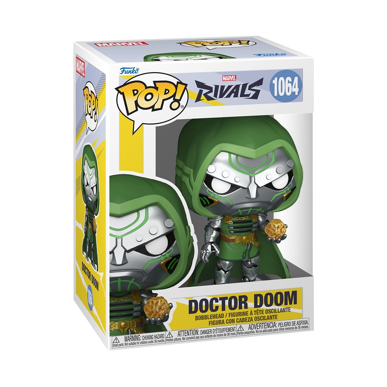 Funko Pop! Games: Marvel Rivals - Doctor Doom Vinyl Figure | 3.75 in | Model 83991 1