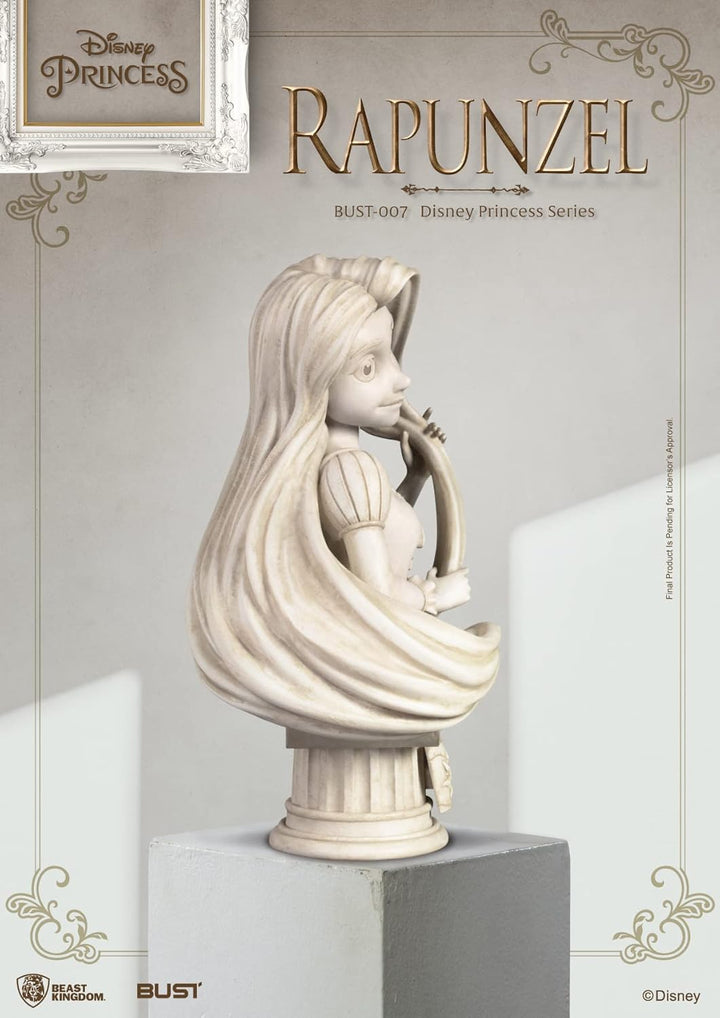 Beast Kingdom Disney Princess Rapunzel PVC Bust Collectible Figure (BUST-007)