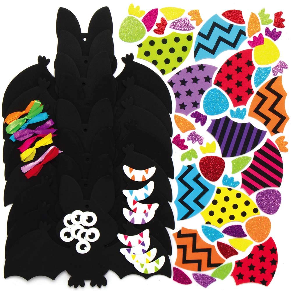 Baker Ross Bat Mix and Match Halloween Decoration Kits - Pack of 8 4