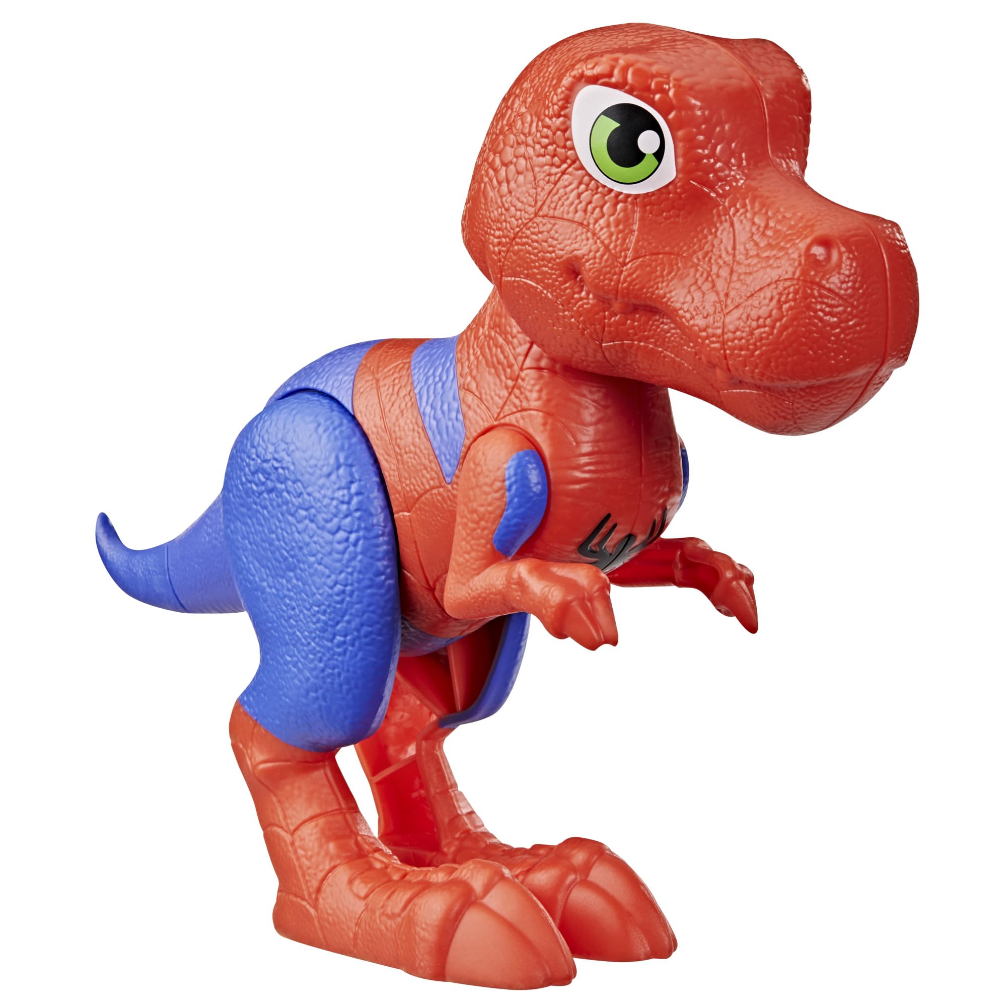 Marvel Press Spidey and His Amazing Friends Spidey-Rex Supersized Action Figure | 9-Inch Poseable