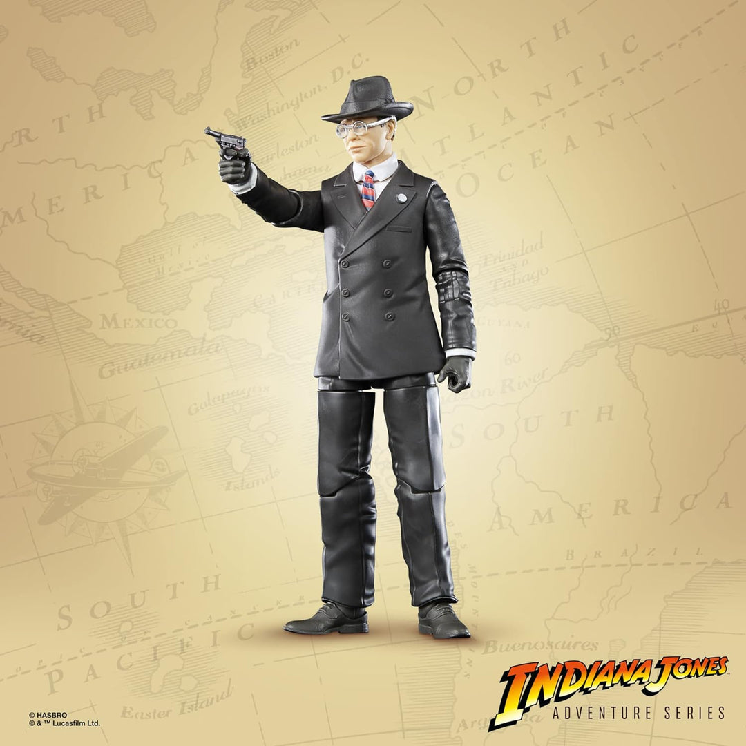 Hasbro Indiana Jones Adventure Series Raiders of the Lost Ark - Major Arnold Toht 6-Inch Action Figure (F6061)