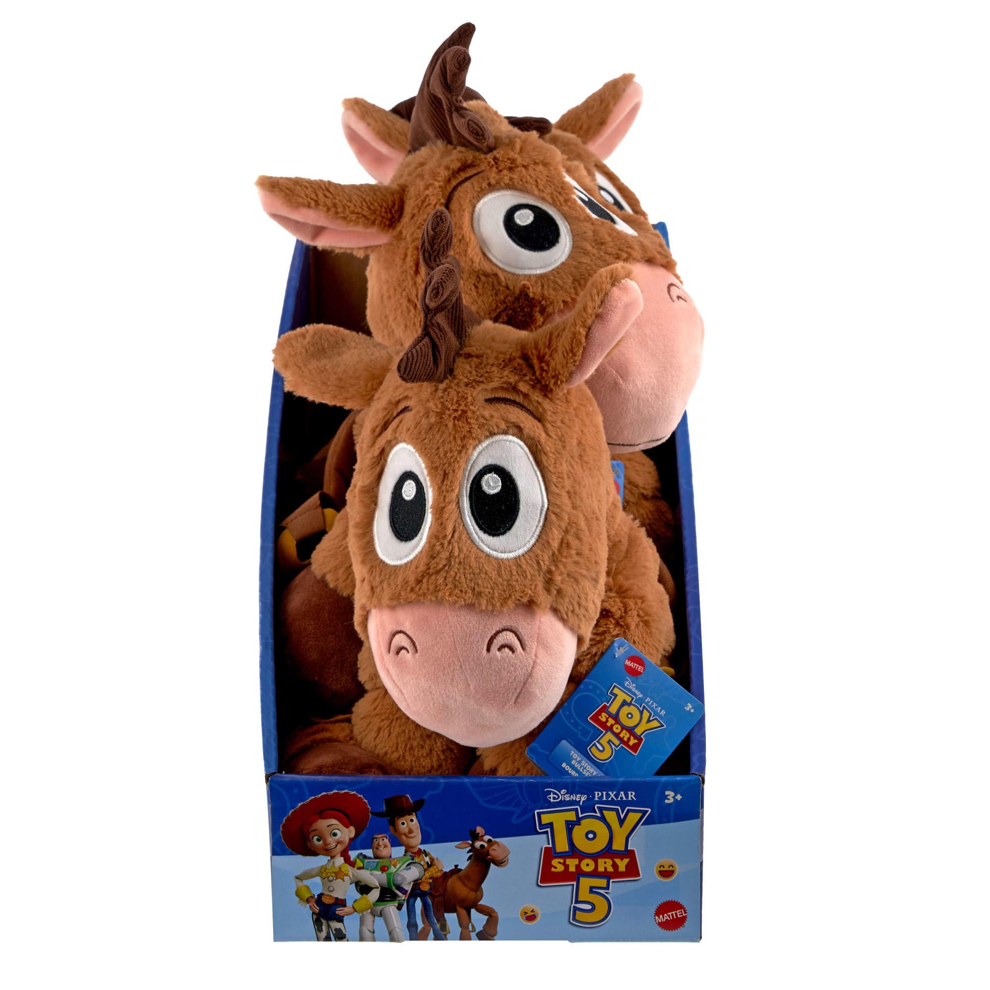 Mattel Disney and Pixar Toy Story 5 Bullseye Weighted Plush Toy - 820g Weight | 305mm Height | Ages 3+ 6