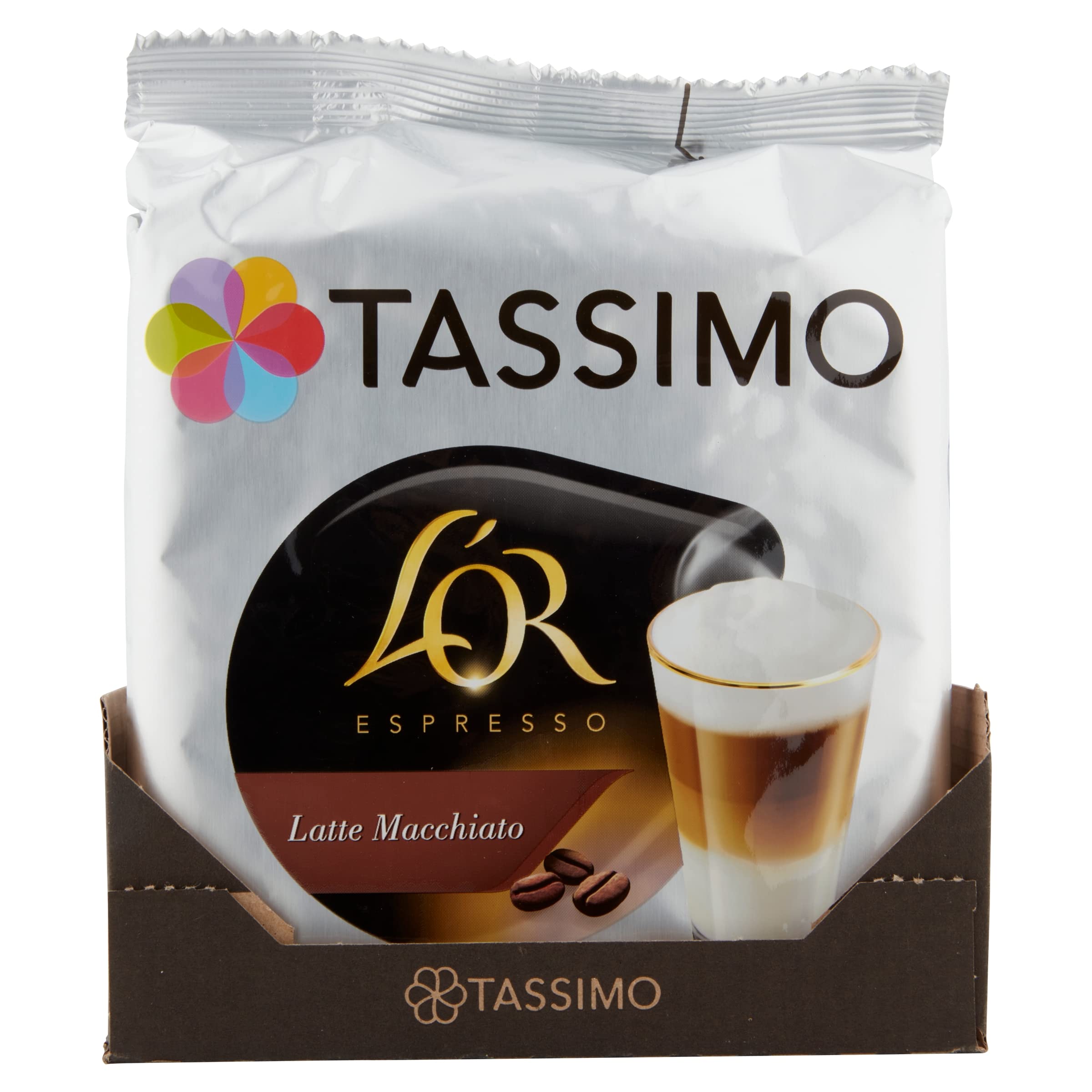 Tassimo L'OR Latte Macchiato Coffee Pods - 40 Drinks (5 Packs of 8 Count) 2