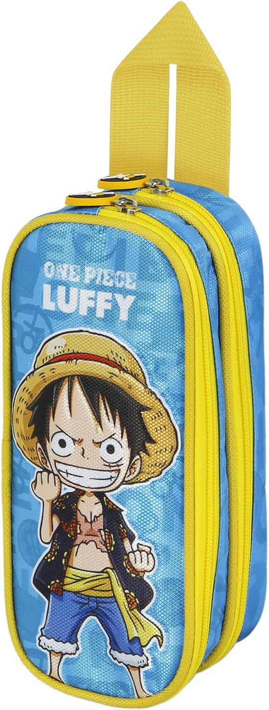 One Piece Monkey D. Luffy Double Compartment Pencil Case (06900)