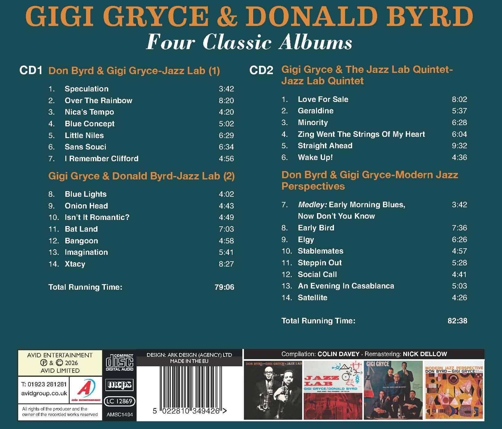 Gigi Gryce & Donald Byrd - Four Classic Albums [2CD] 2