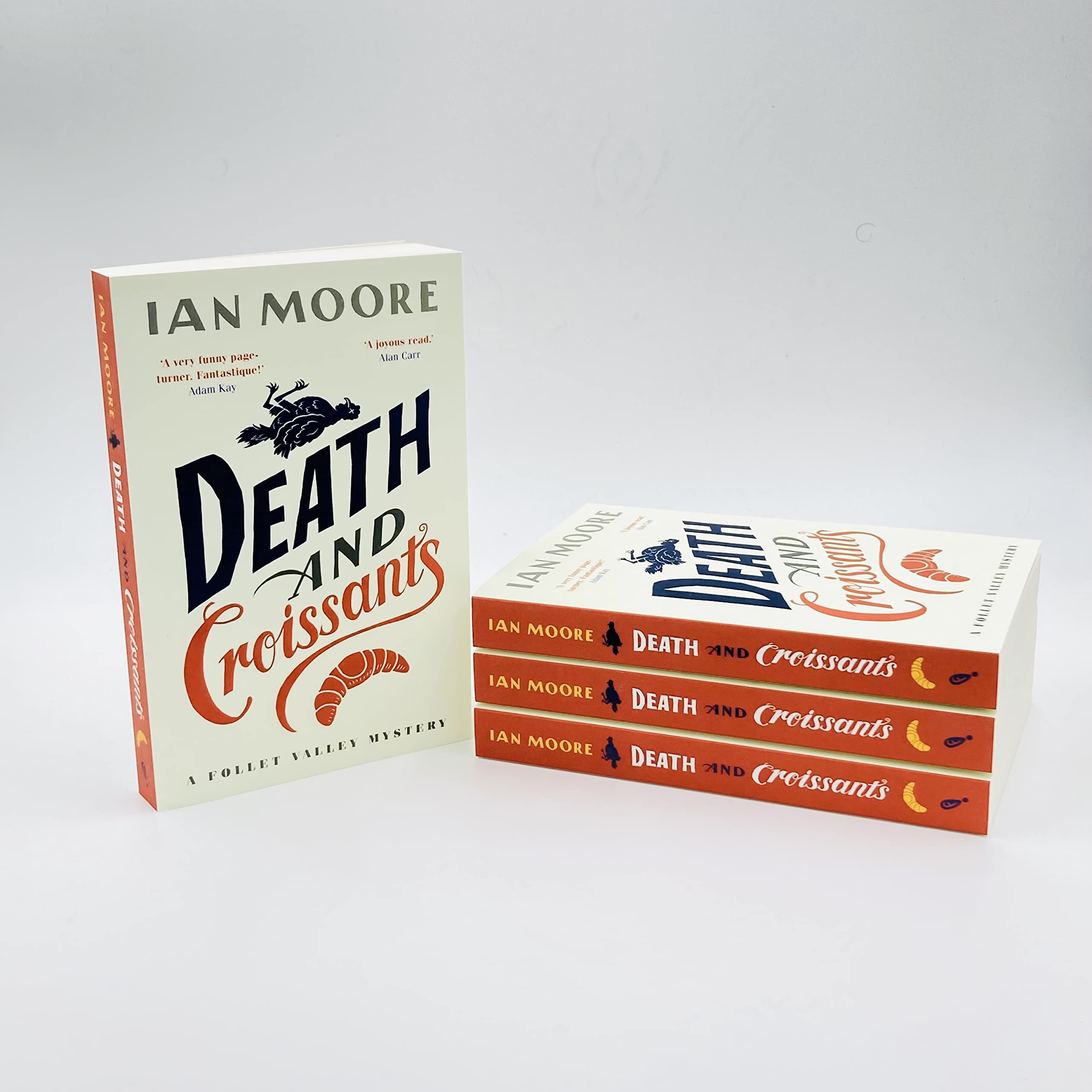Farrago Death and Croissants - A Hilarious Murder Mystery Novel | Paperback 6