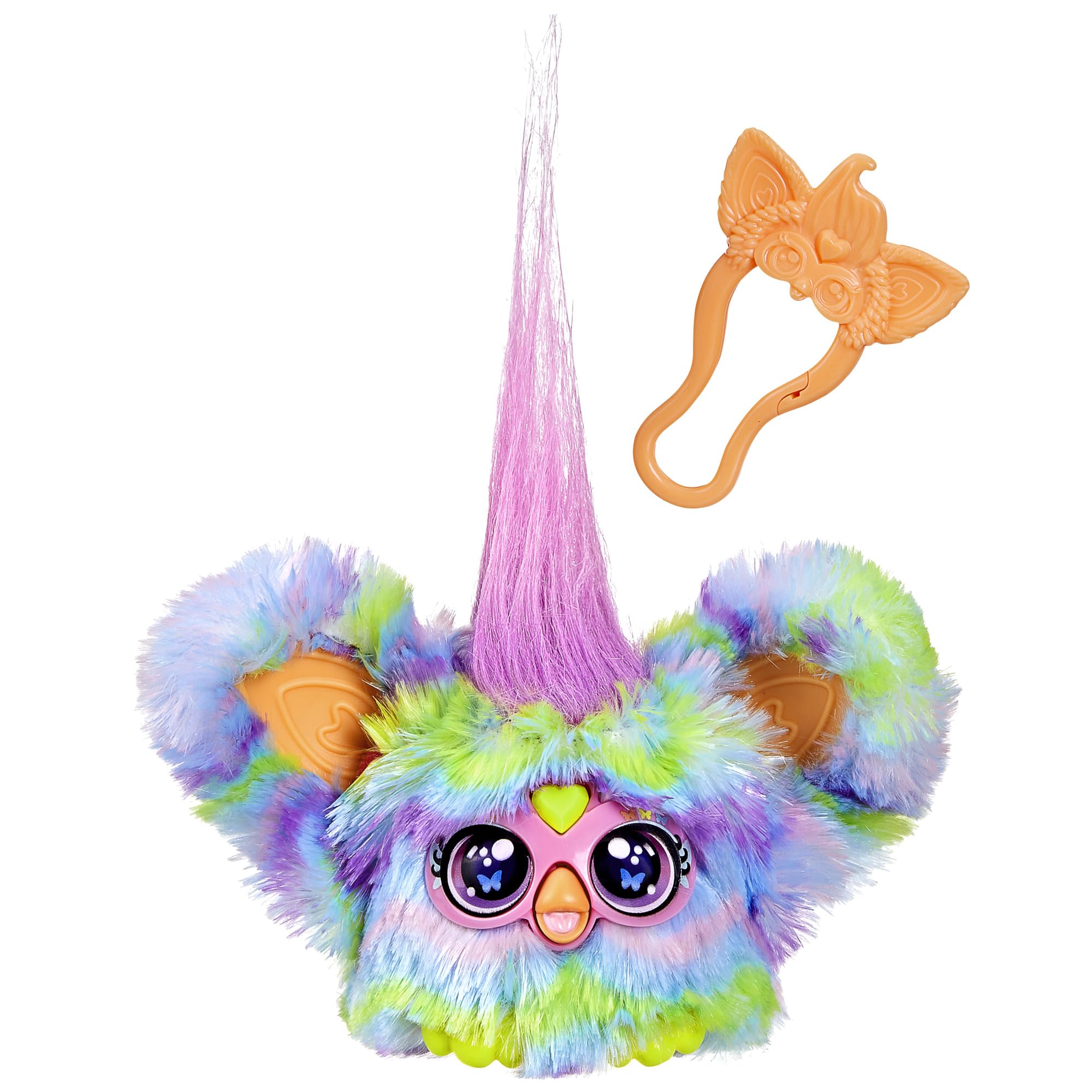 Furby Swee-Dee Spring Mini Plush Interactive Toy with Sounds and Music
