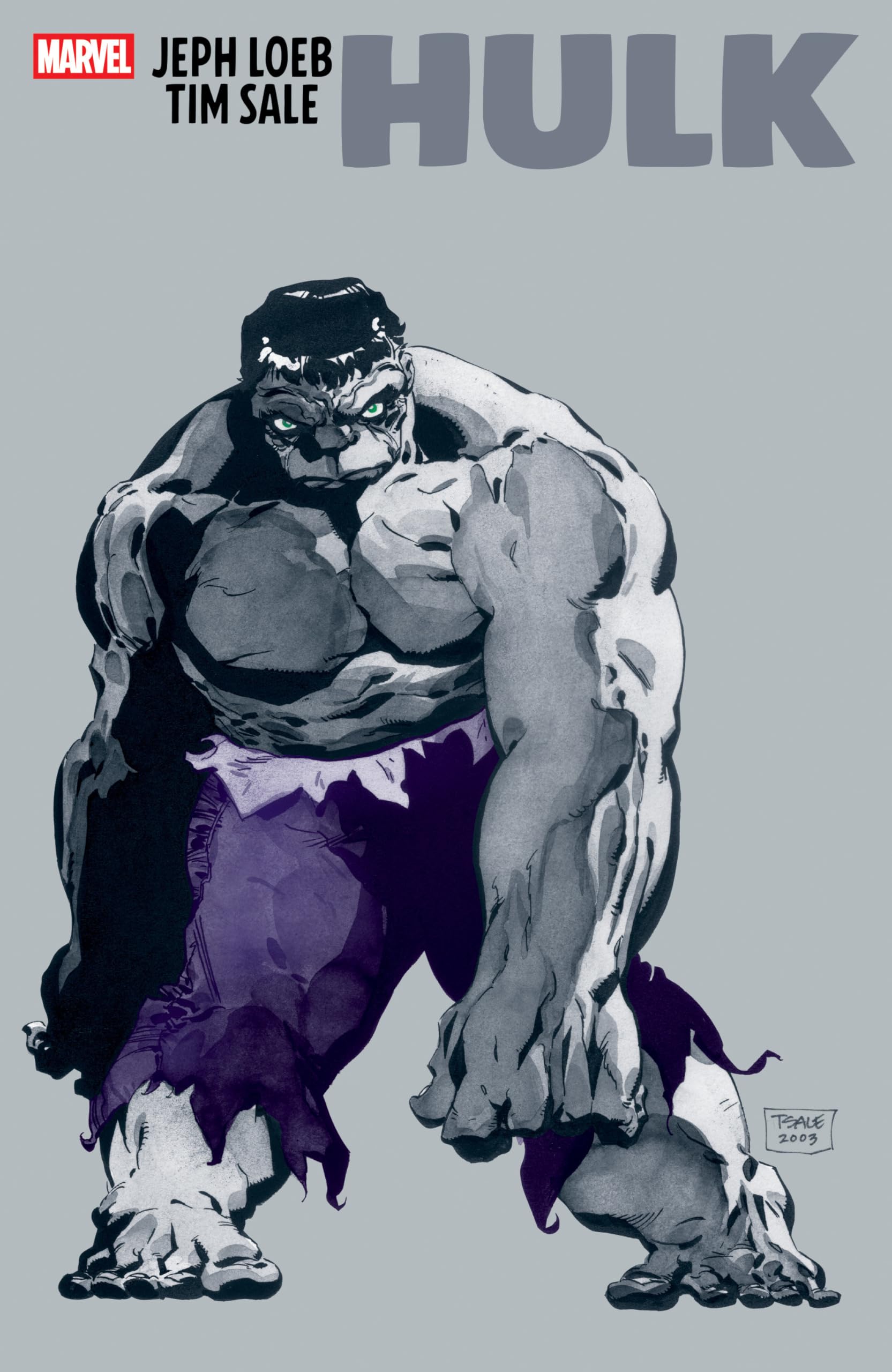 Marvel Hulk: Gray by Jeph Loeb & Tim Sale - Magic & Fantasy Graphic Novel | Paperback | English 1