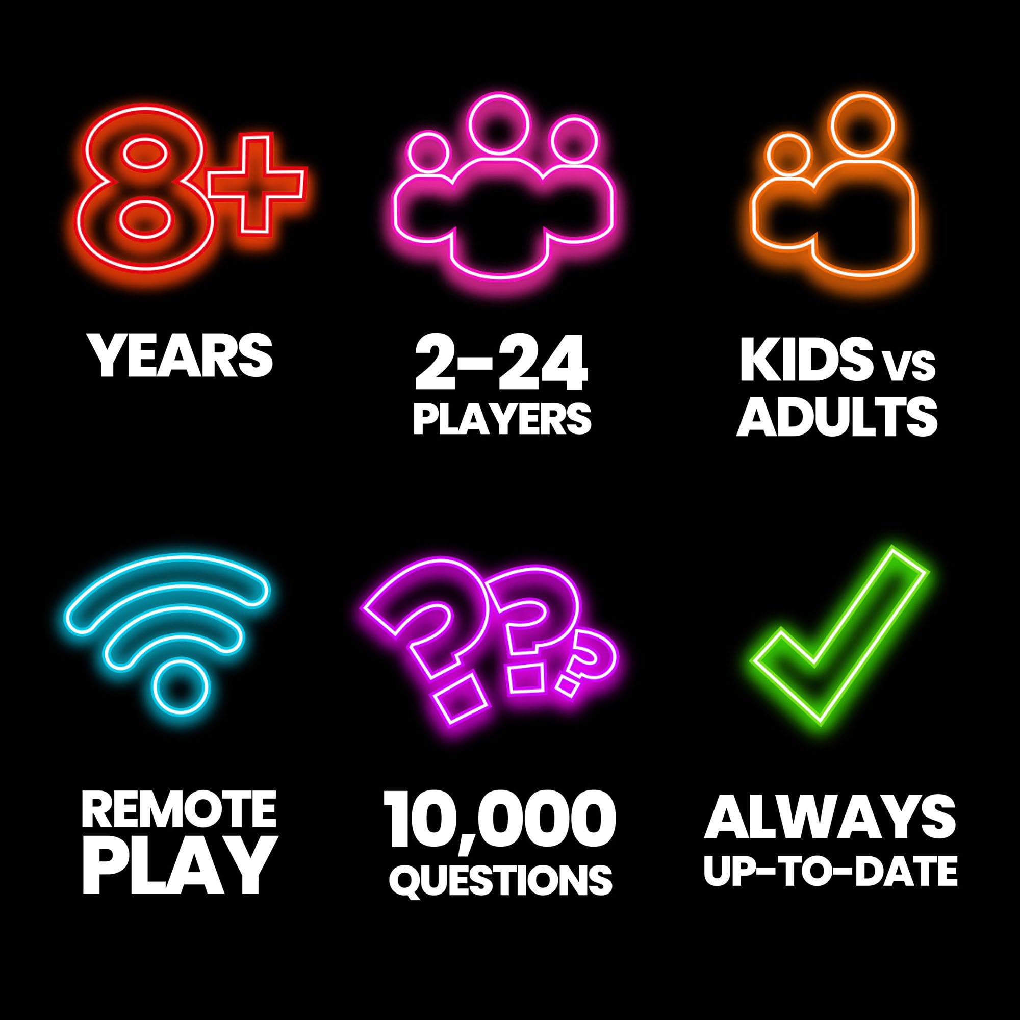 OUTSMARTED! Ultimate Edition Board Game - App-Driven Quiz Show | 2-24 Players | 96-1200 Age Range 8