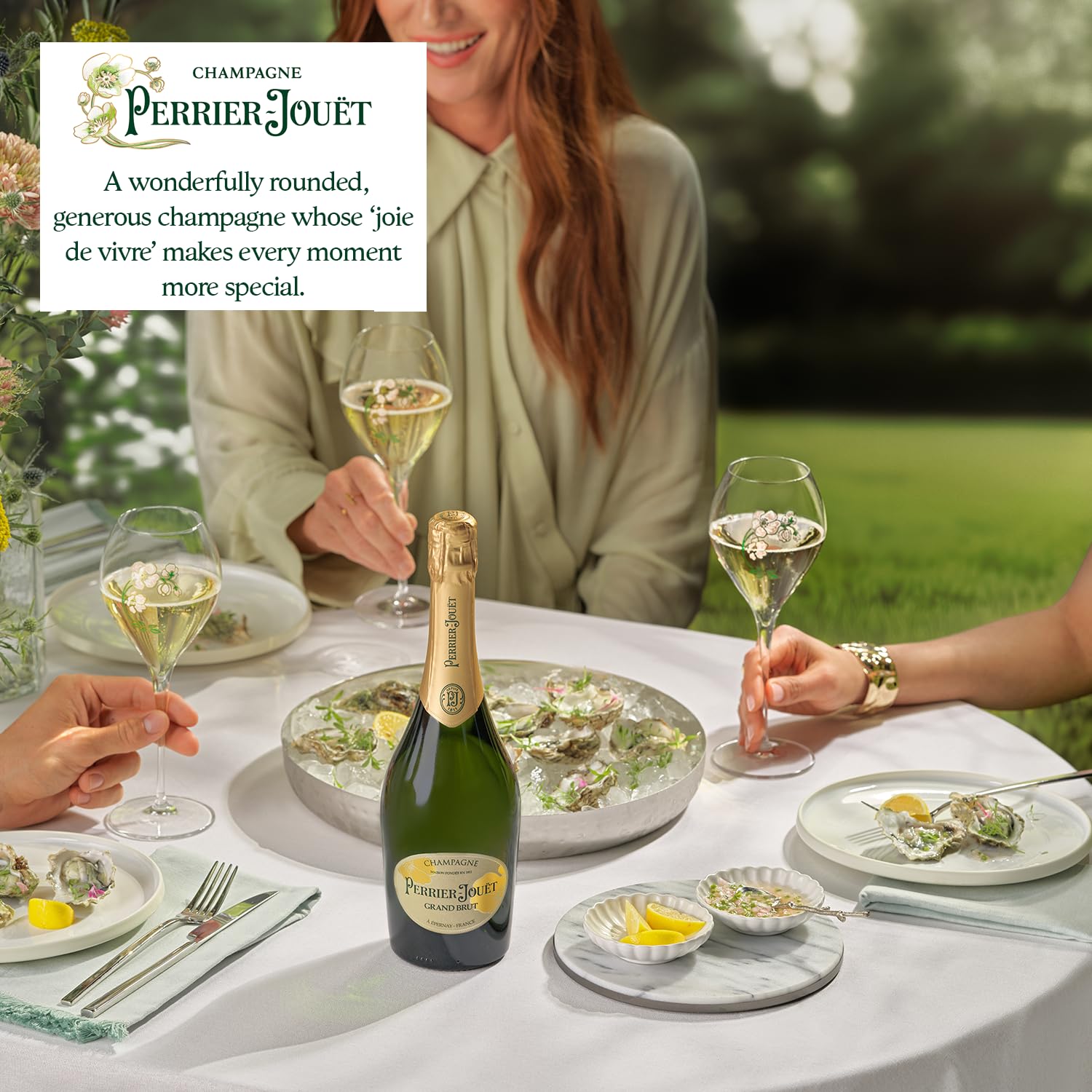 Perrier-Jouët - Grand Brut Non Vintage Champagne (750ml) 4