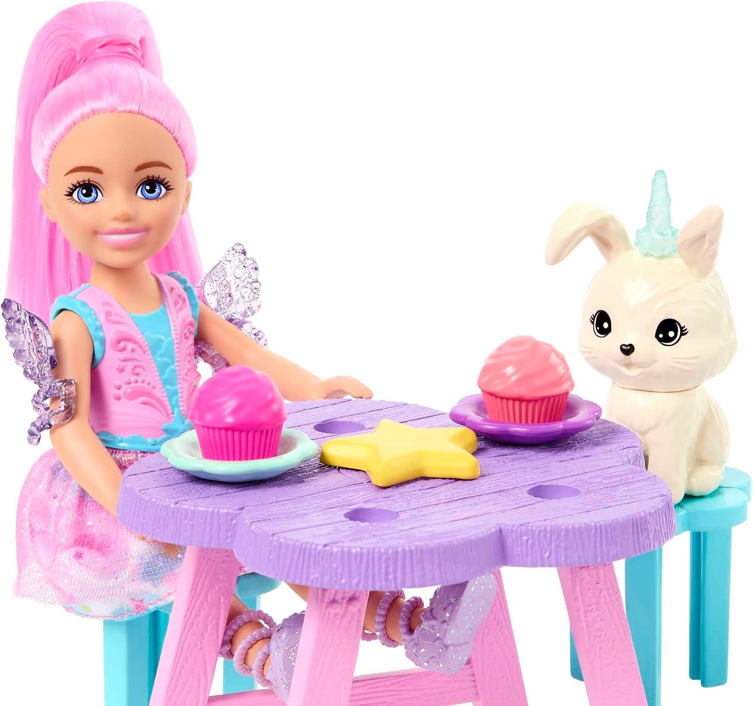 Barbie Chelsea Barbie Doll and Pegasus Playset, Horse Toys, Barbie A Touch of Ma 5
