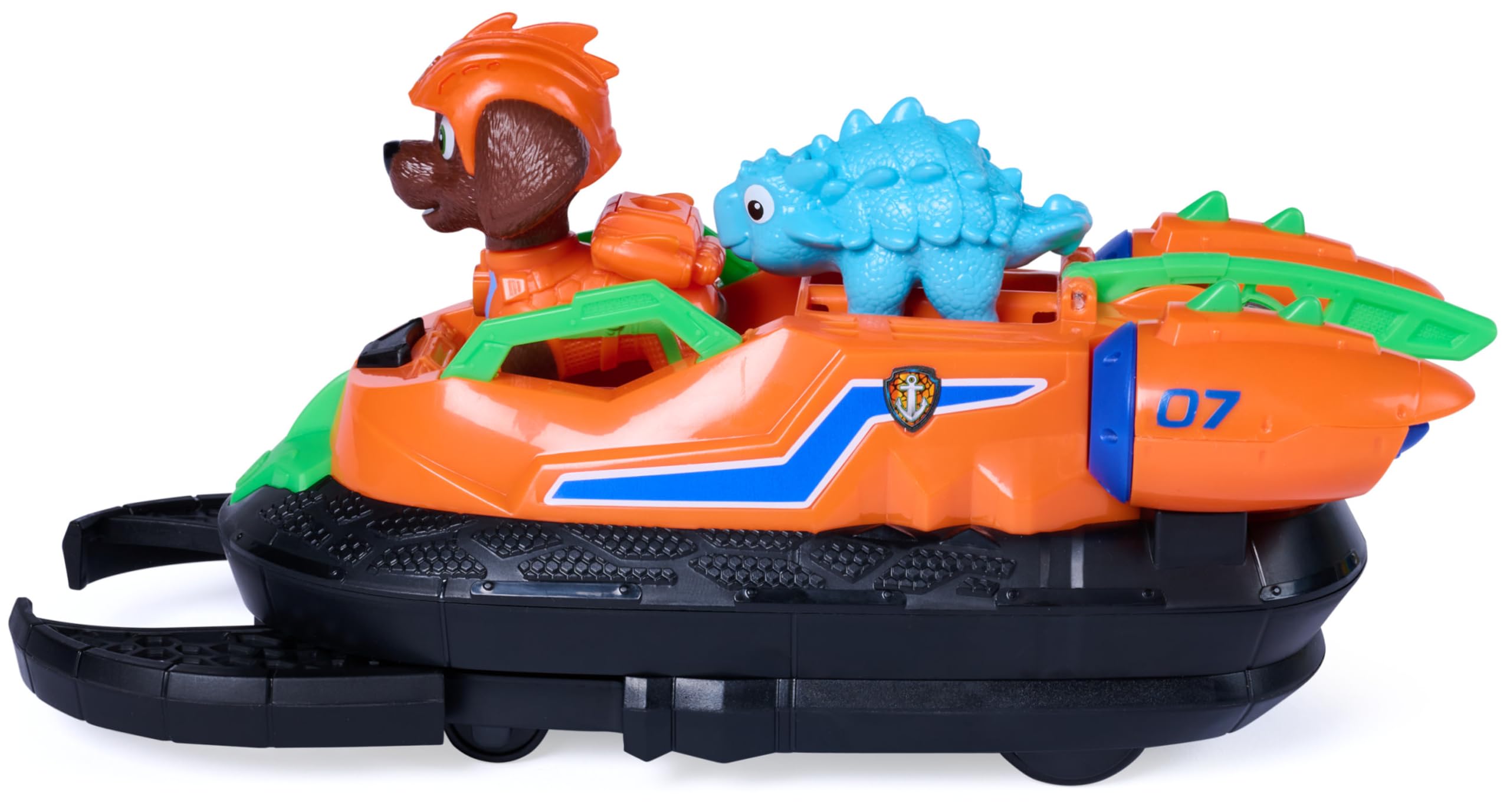 Paw Patrol Dino Rescue Hovercraft with Zuma Action Figure - Ages 3+ 8