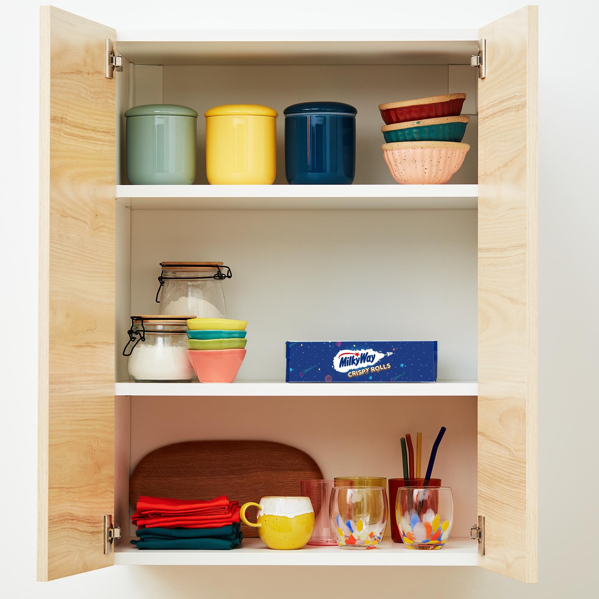 Milky Way Crispy Rolls Milk Chocolate Biscuit Snack Bar - 24 Pack of 22.5g Bars 7