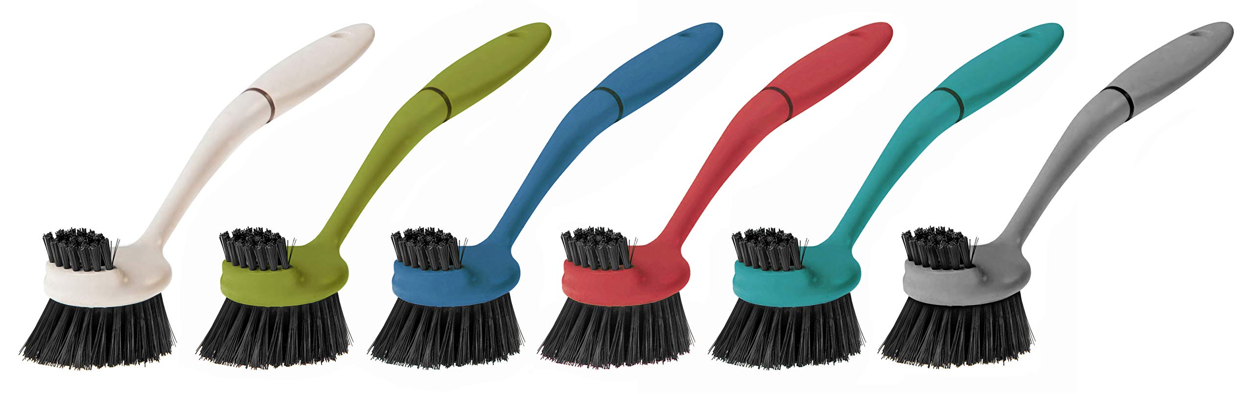 Greener Cleaner Dish Brush - High Performance Scrubbing | Durable Fibres | Slate Grey 2