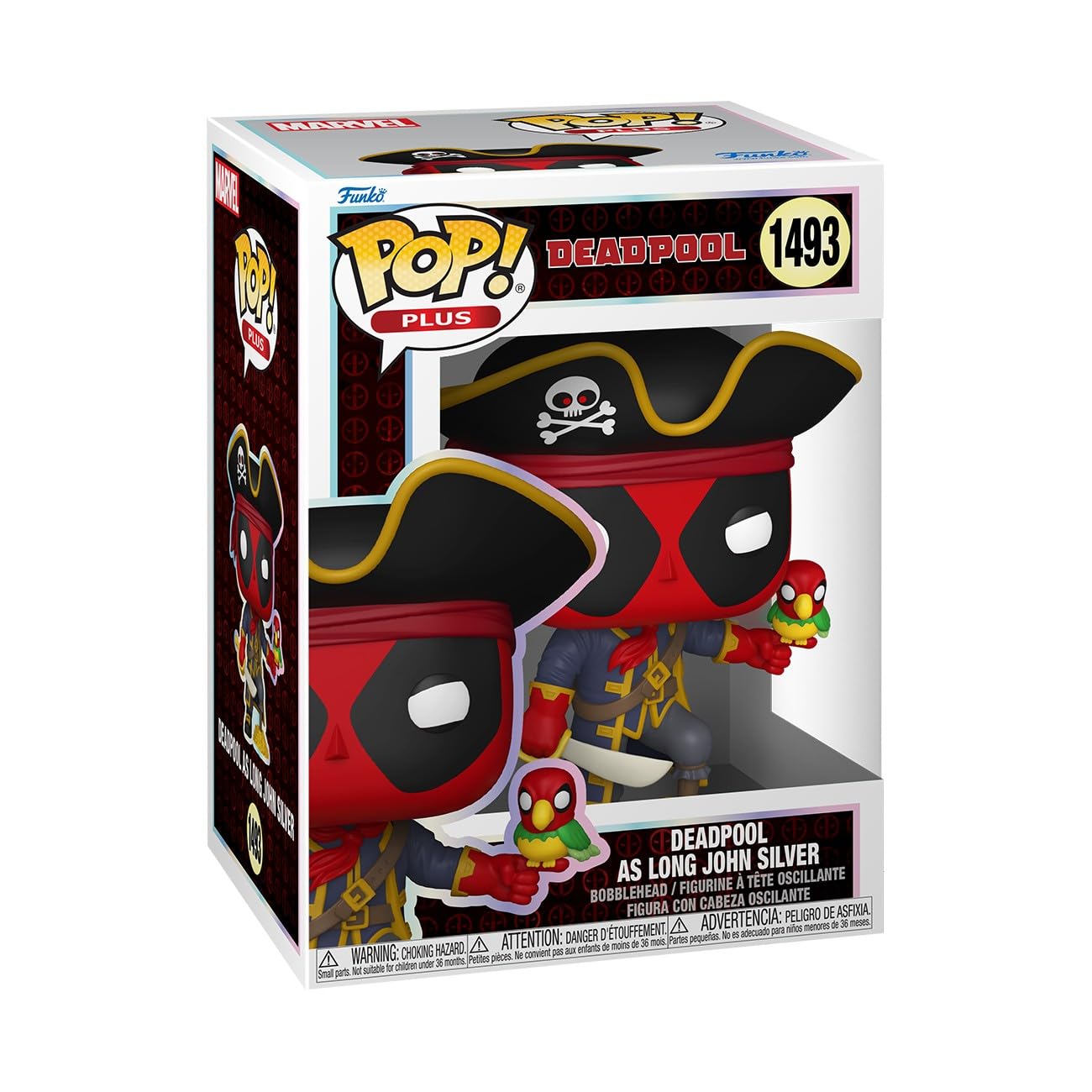 Funko Pop! Plus: Deadpool Literary Classics - Deadpool Long John Silver Vinyl Figure 8