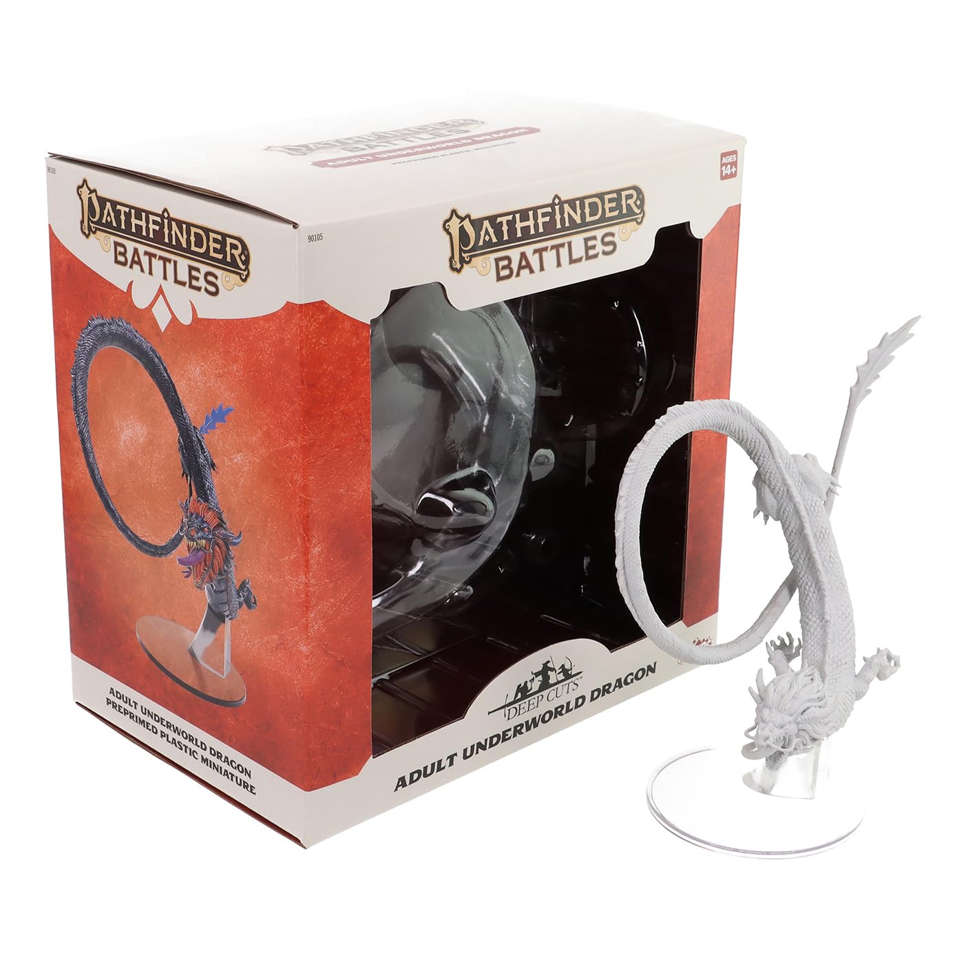 WizKids Pathfinder Battles Miniature - Adult Underworld Dragon | Plastic | 454g 1