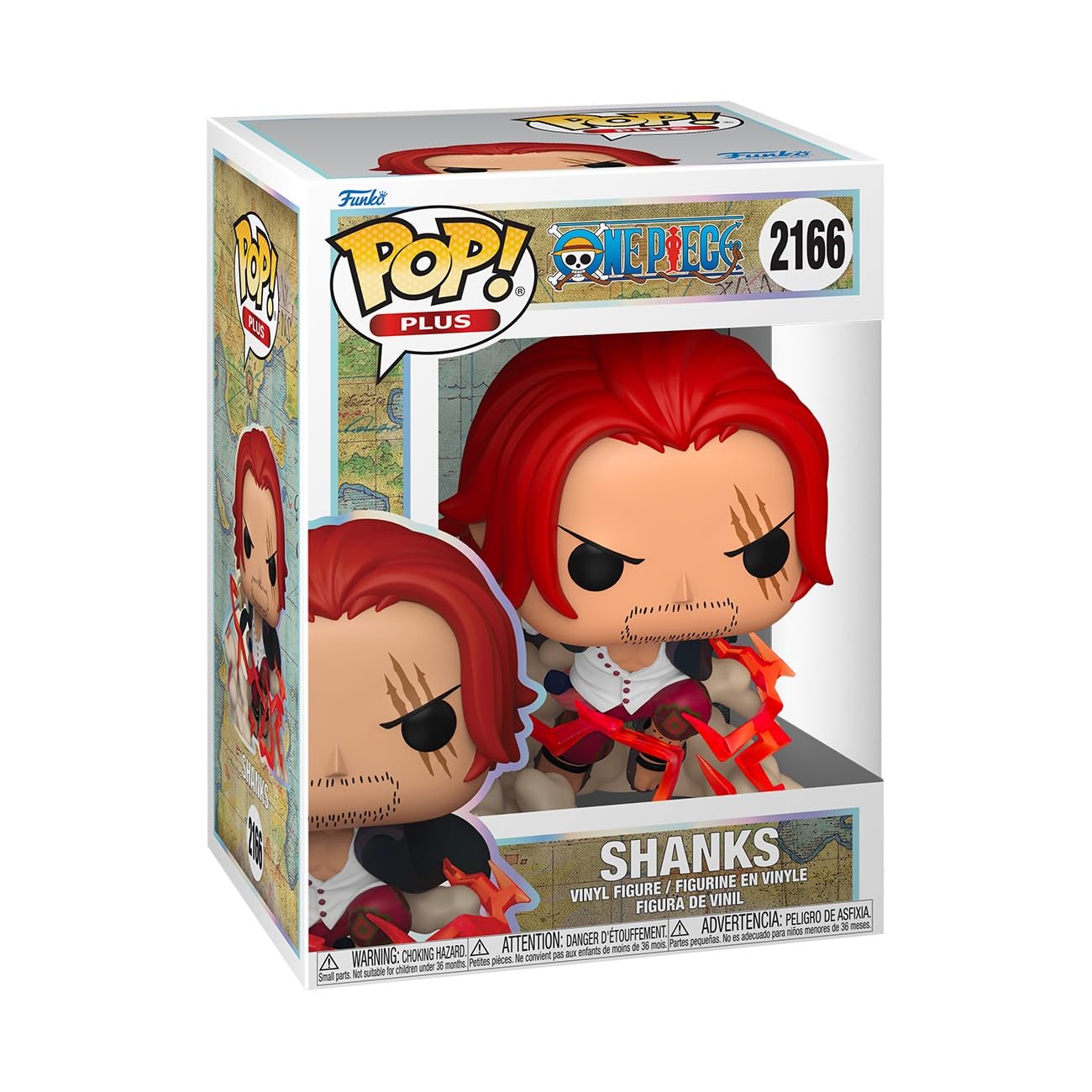 Funko Pop! Animation: One Piece - Shanks Collectable Vinyl Figure | Approx. 3.75 in | Model 90566