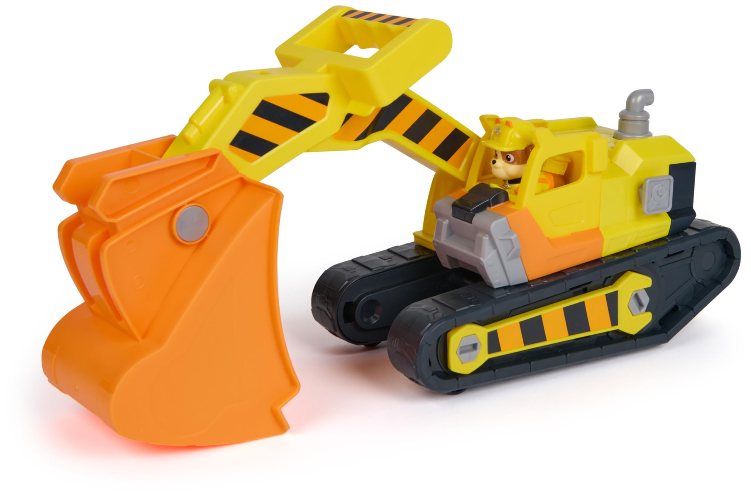 Rubble & Crew Rubble's Ultimate Tool Bulldozer Vehicle with 4 Tools and Figure | Ages 3+ 4