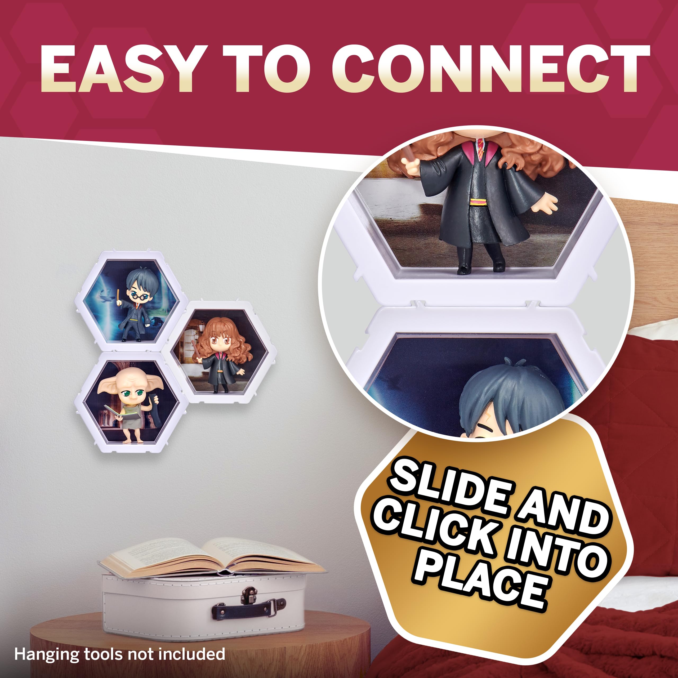 WOW! PODS 4D Harry Potter - Connectable Collectible Bobblehead with 4D Lenticular Display 3