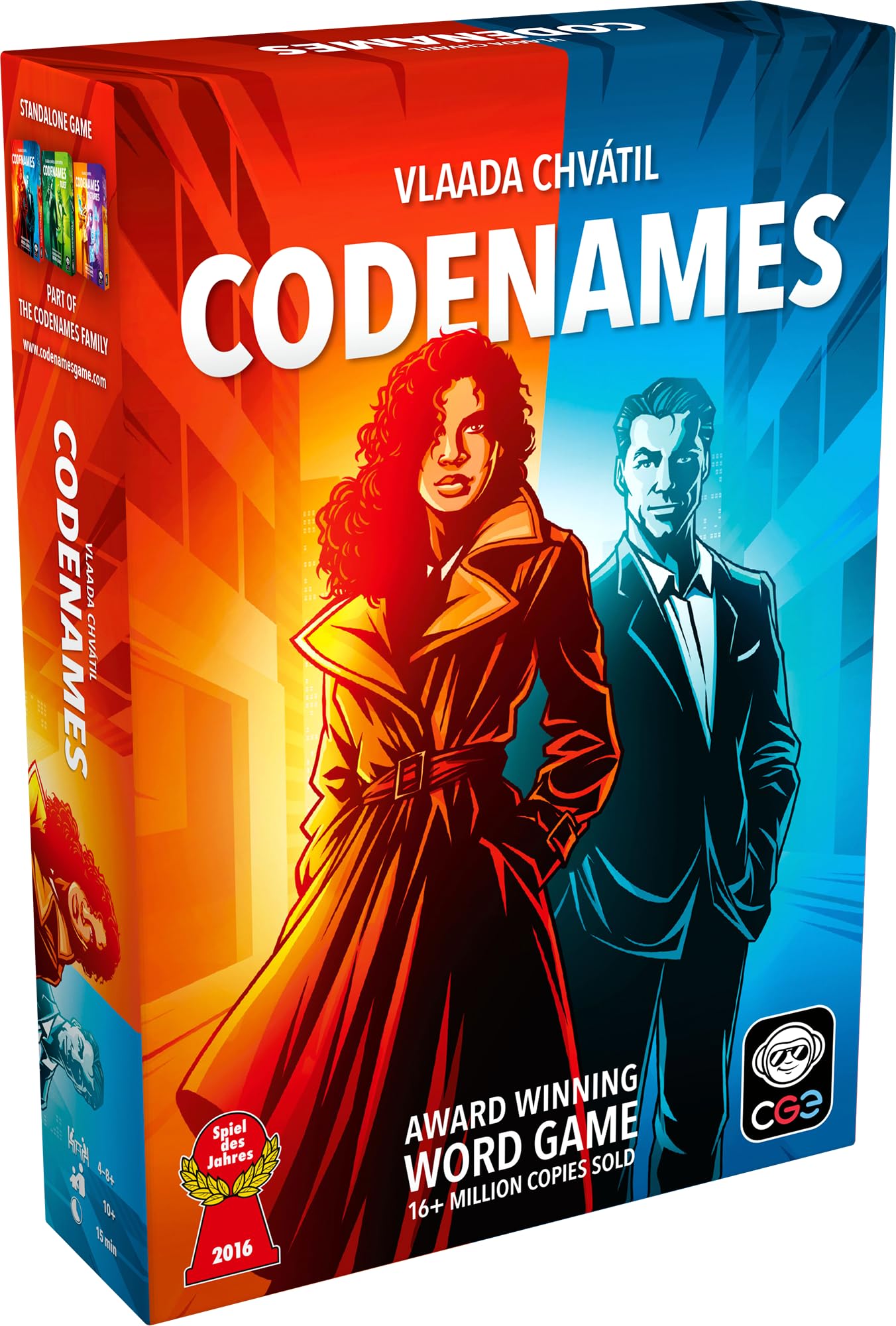 CGE Czech Games Edition Codenames (2025 Edition) Board Game for Kids, Teens, Adults 1