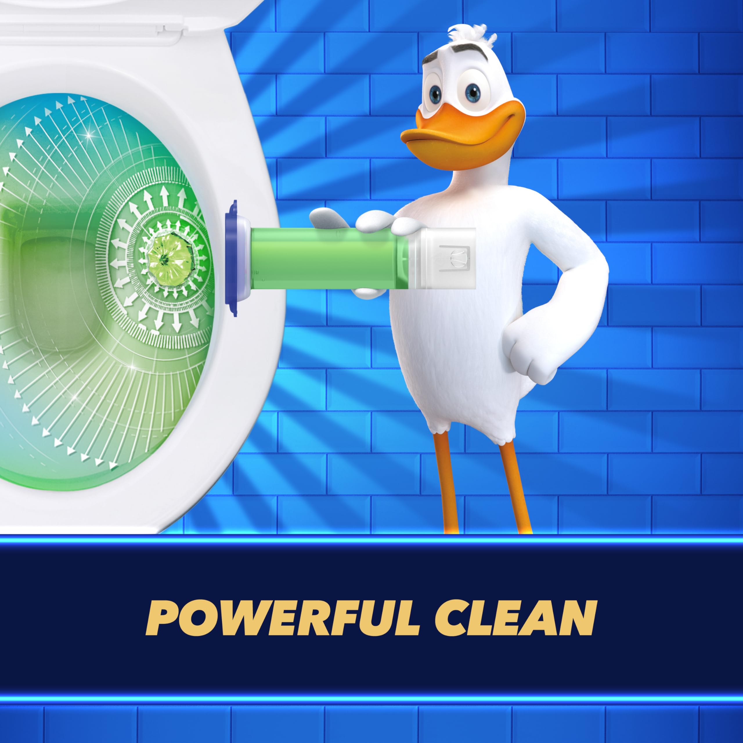 DUCK Fresh Discs Toilet Cleaner Starter Kit - Continuous Fragrance & Limescale Prevention | 5 Discs 5