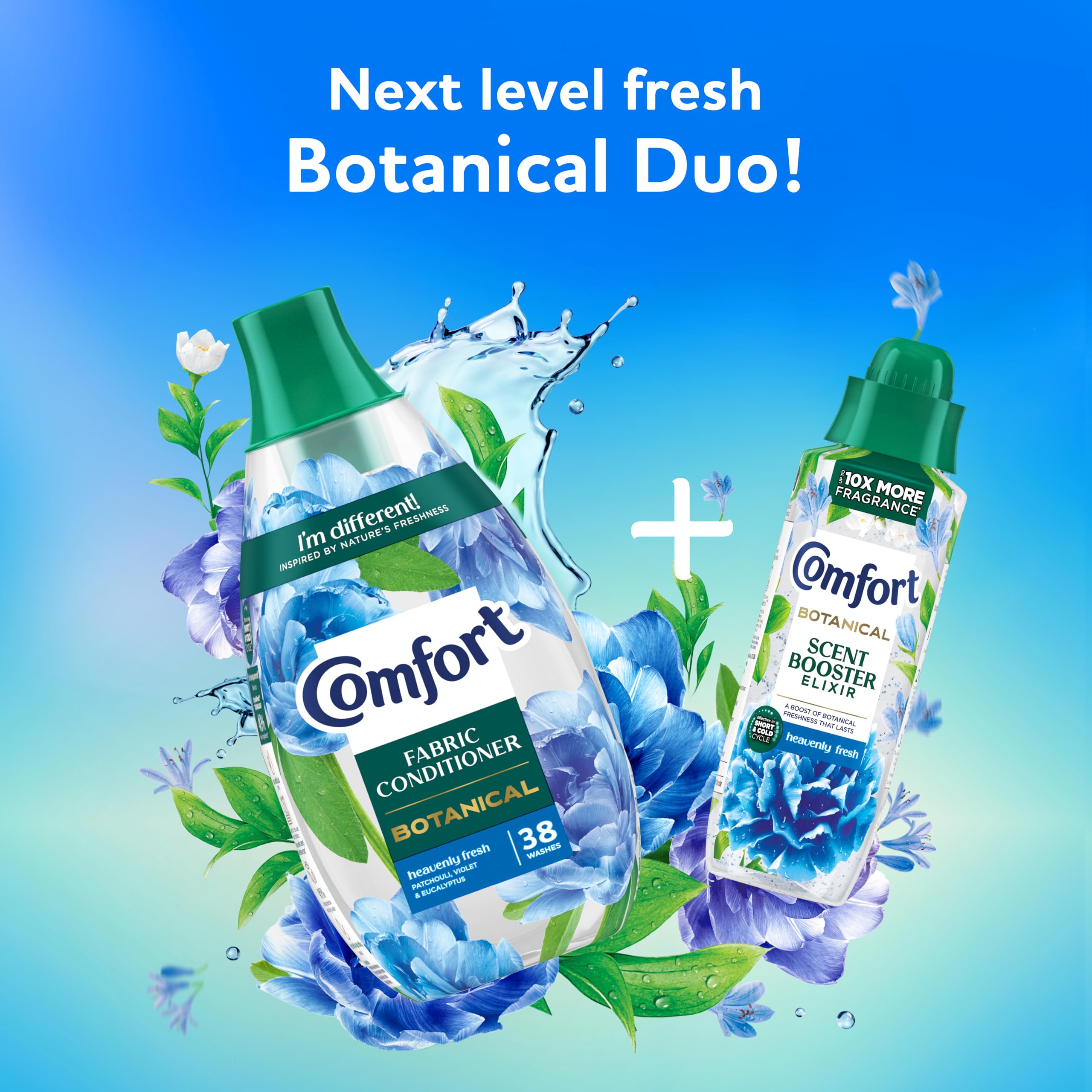 Comfort - Botanical Heavenly Fresh Scent Booster Elixir (Liquid Fabric Care) 3