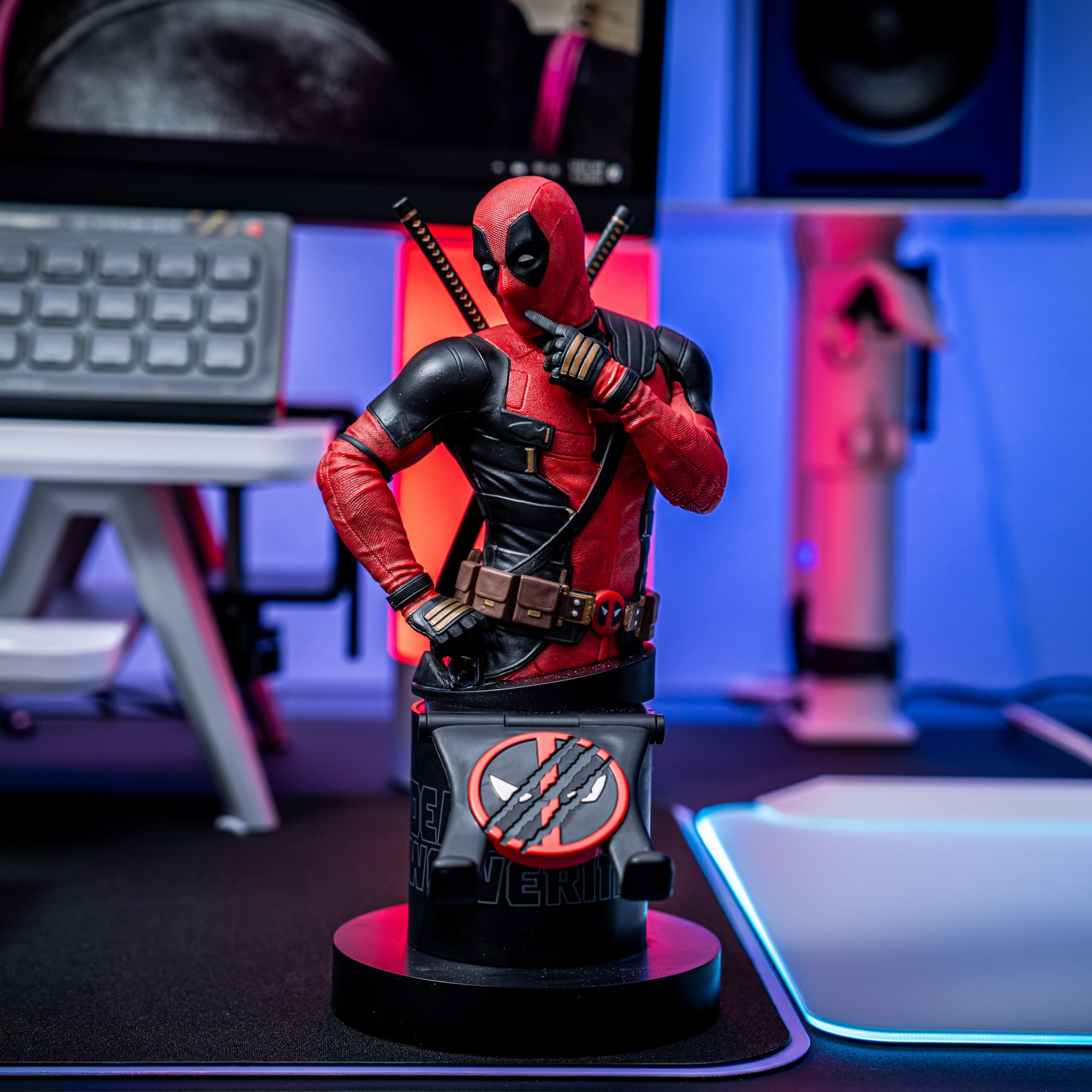 Marvel Deadpool 3 R.E.S.T Gaming Accessories Holder & Phone Stand 11