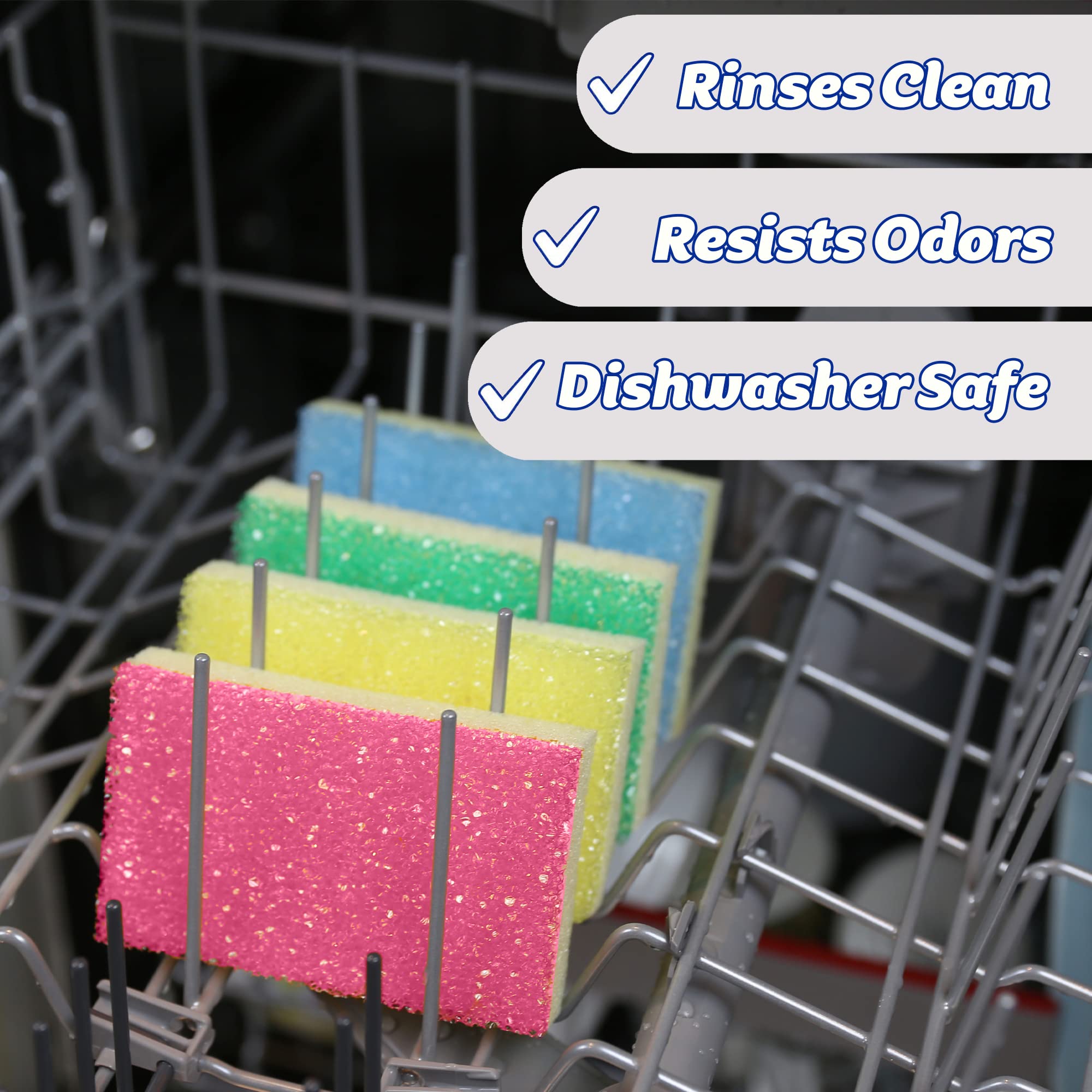 Scrub Daddy - Sponge Daddy Dual-Sided Scrubber Sponge for Dishes & Surfaces 3