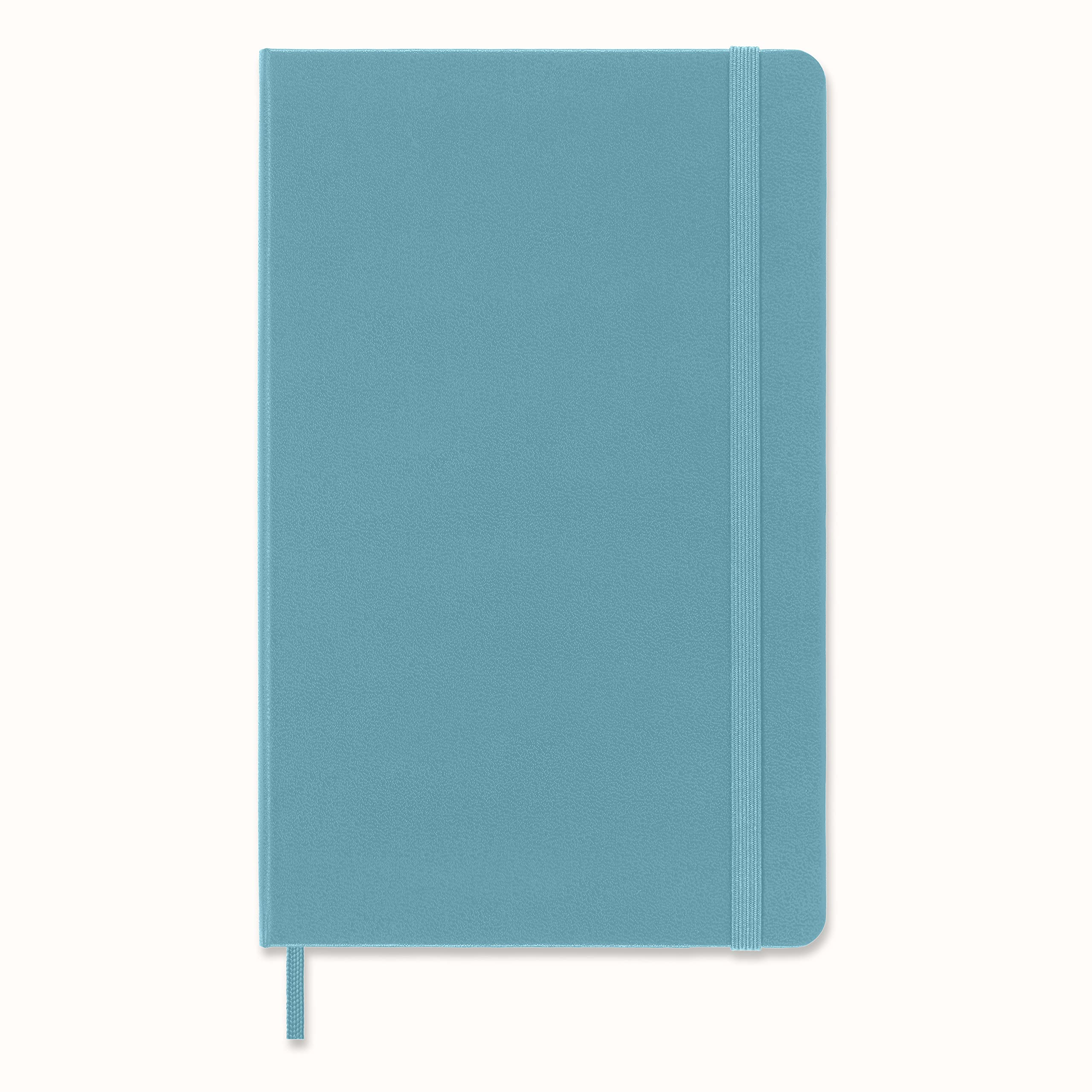 Moleskine Classic Notebook - Ruled Pages, Hard Cover, Large 13x21cm | 240 Pages | Reef Blue 2