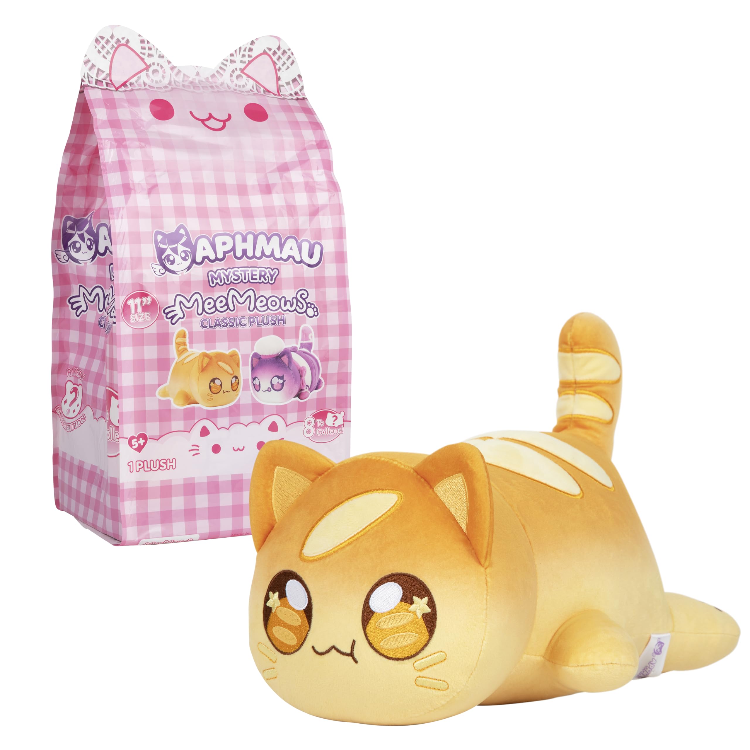 Aphmau Bakery MeeMeows Mystery Plush - 11 Inch Soft & Huggable Cat Plush Toy 7